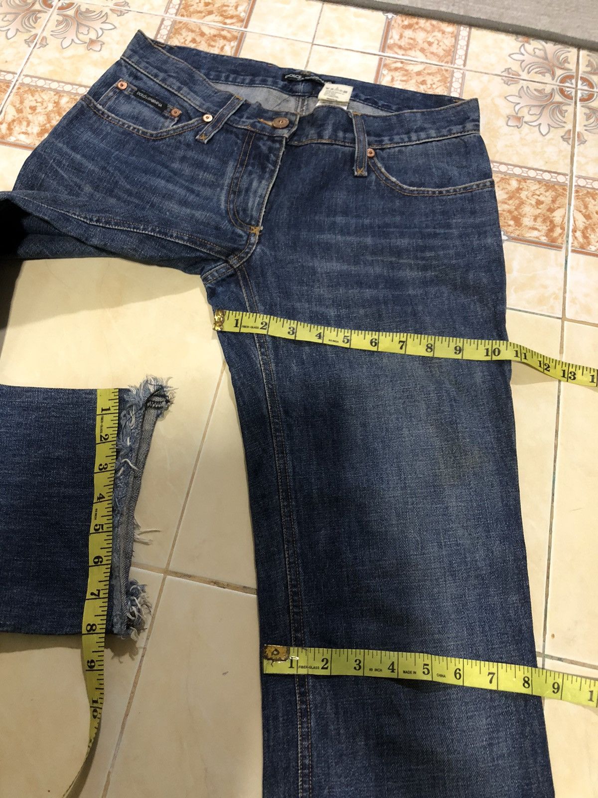 Dolce & Gabbana × Vintage VINTAGE DOLCE & GABBANA DISTRESSED MADE IN ITALY 🇮🇹 Size US 30 / EU 46 - 12 Thumbnail