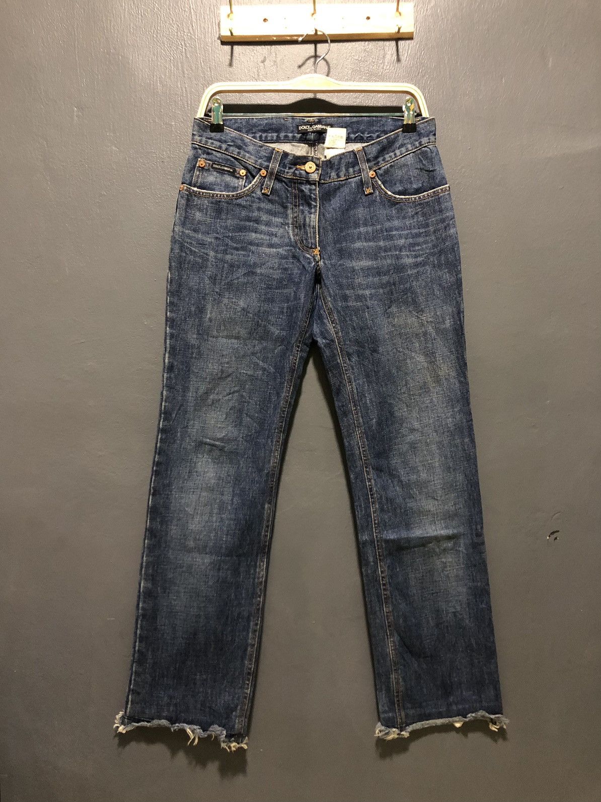Dolce & Gabbana × Vintage VINTAGE DOLCE & GABBANA DISTRESSED MADE IN ITALY 🇮🇹 Size US 30 / EU 46 - 1 Thumbnail