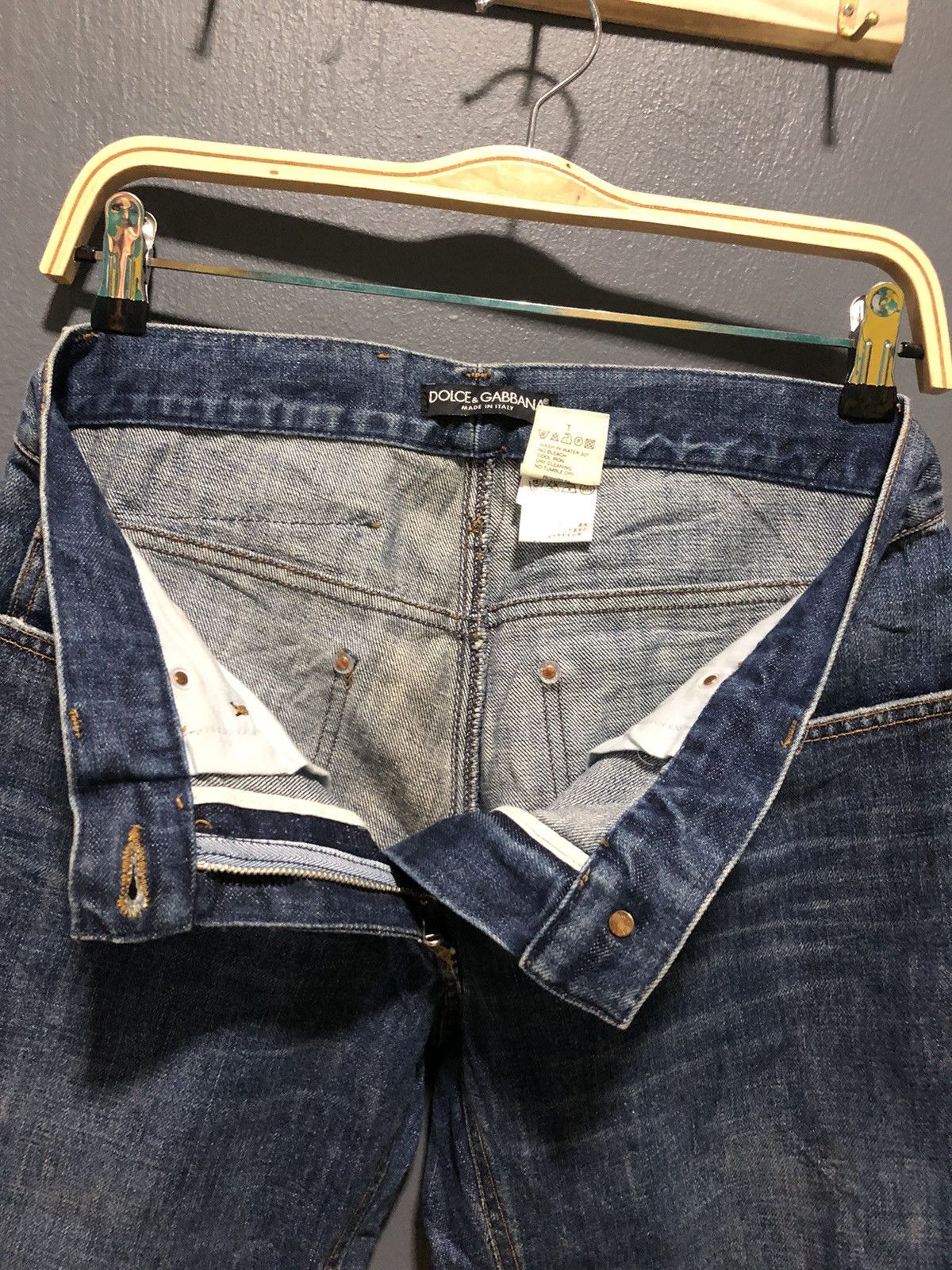 Dolce & Gabbana × Vintage VINTAGE DOLCE & GABBANA DISTRESSED MADE IN ITALY 🇮🇹 Size US 30 / EU 46 - 10 Thumbnail