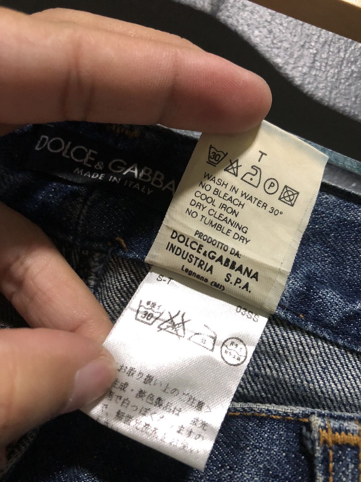 Dolce & Gabbana × Vintage VINTAGE DOLCE & GABBANA DISTRESSED MADE IN ITALY 🇮🇹 Size US 30 / EU 46 - 5 Thumbnail