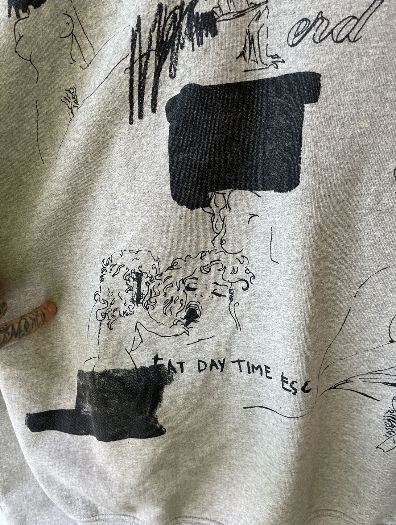 Enfants Riches Deprimes ERD PERVERTED MASTURBATING GIRL SWEATER XL Size US XL / EU 56 / 4 - 11 Thumbnail