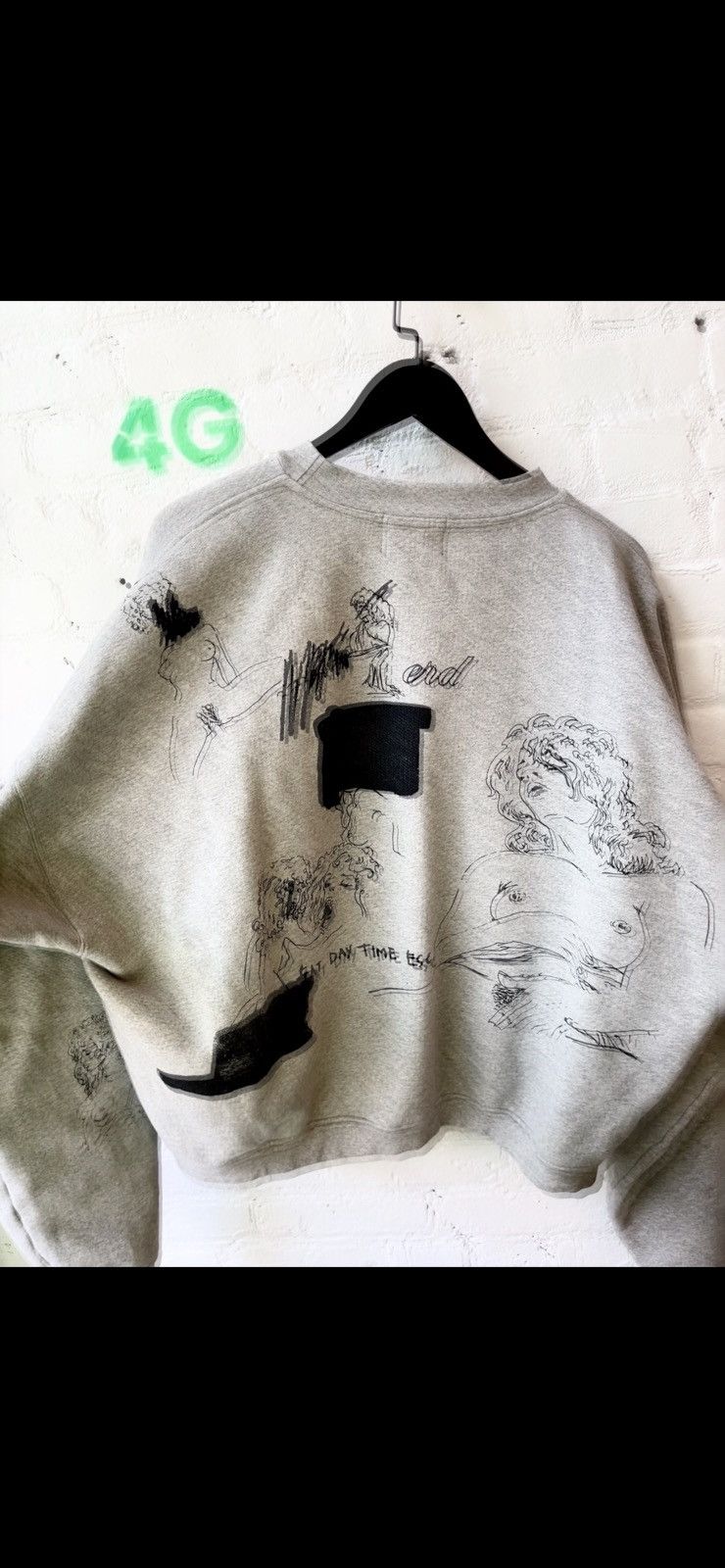Enfants Riches Deprimes ERD PERVERTED MASTURBATING GIRL SWEATER XL Size US XL / EU 56 / 4 - 9 Thumbnail