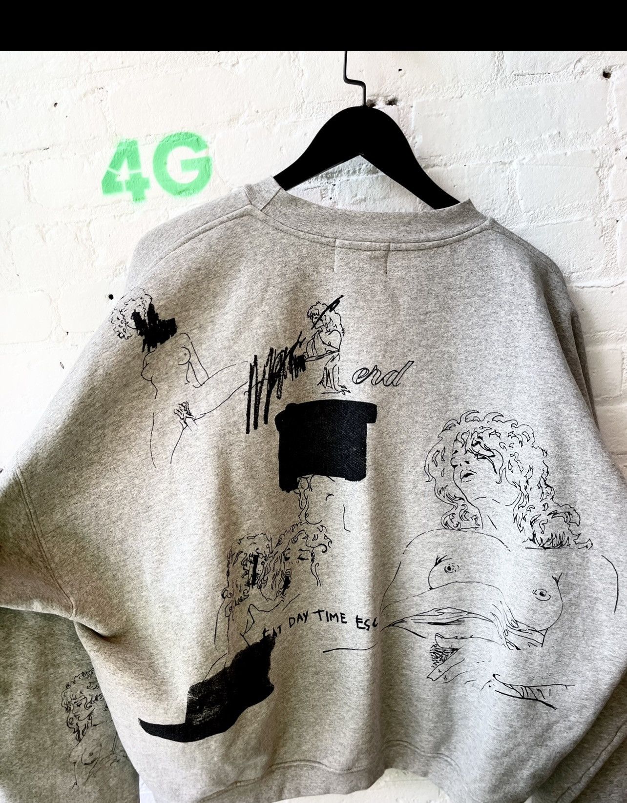 Enfants Riches Deprimes ERD PERVERTED MASTURBATING GIRL SWEATER XL Size US XL / EU 56 / 4 - 1 Thumbnail