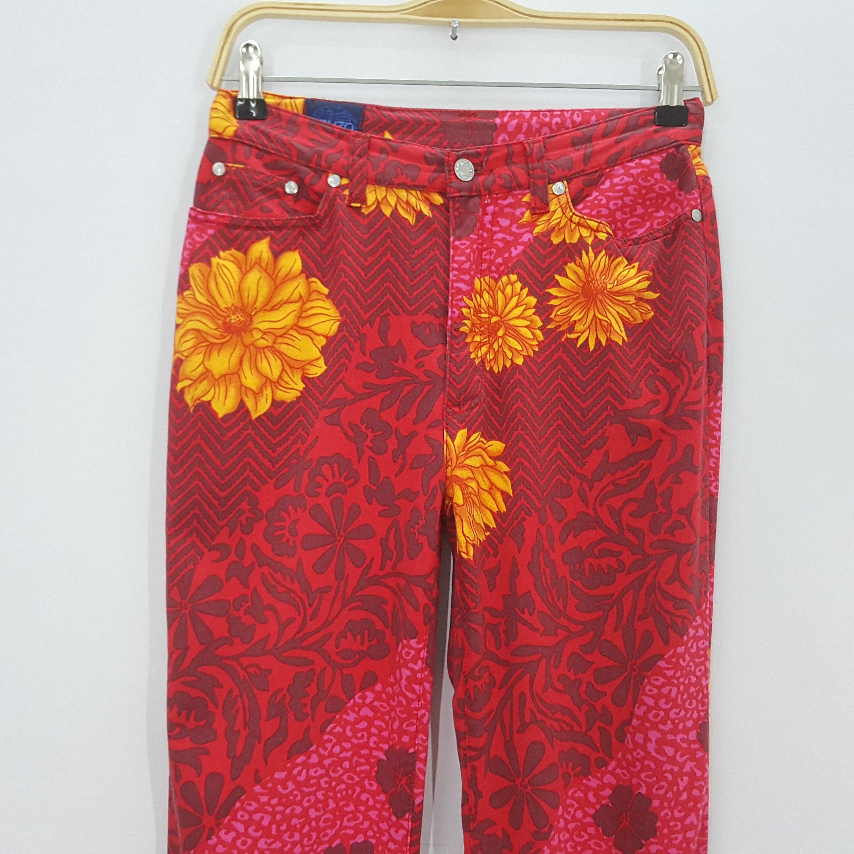 Japanese Brand × Kenzo × Vintage Vintage KENZO JEANS nice design trousers pants Size US 28 / EU 44 - 3 Thumbnail