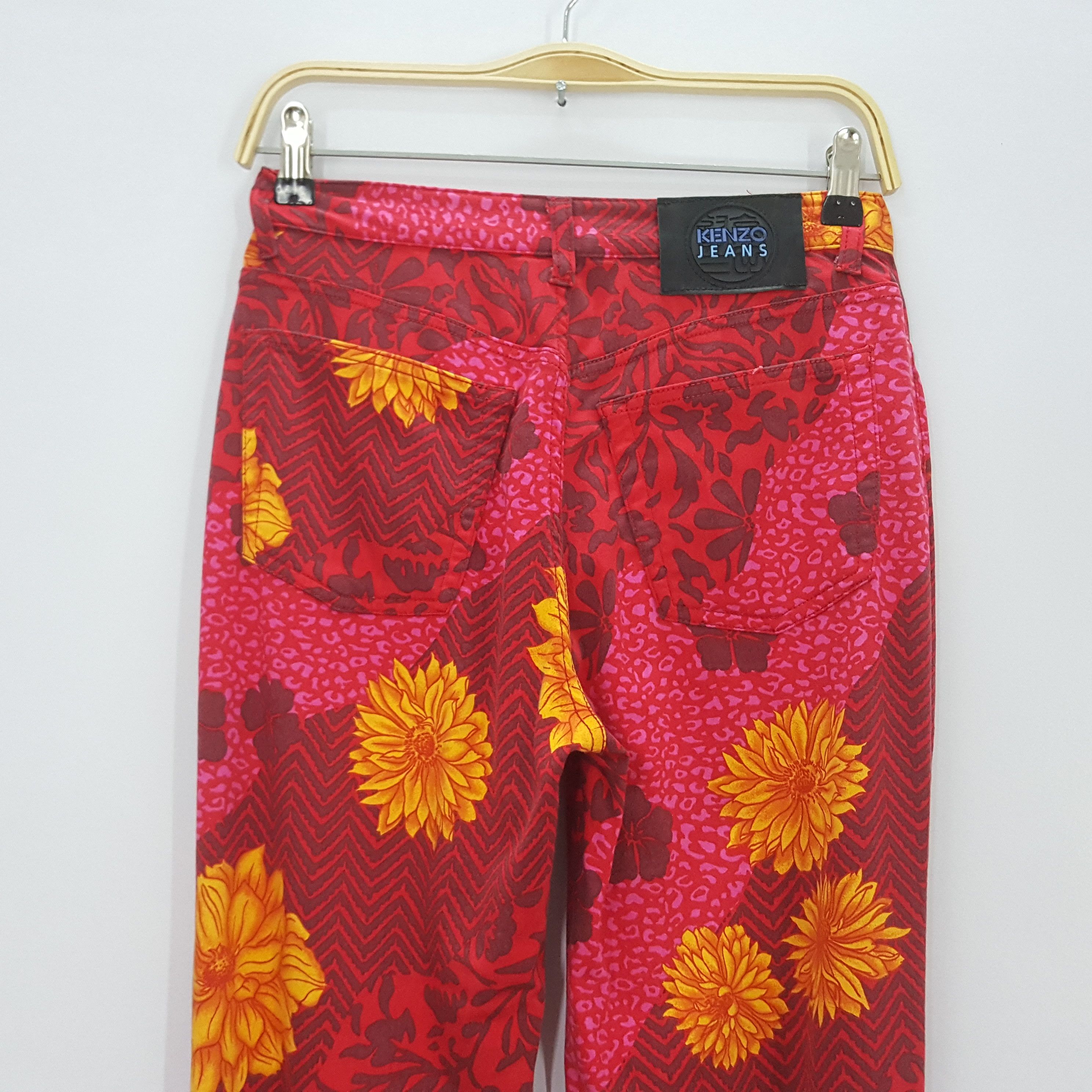 Japanese Brand × Kenzo × Vintage Vintage KENZO JEANS nice design trousers pants Size US 28 / EU 44 - 4 Thumbnail