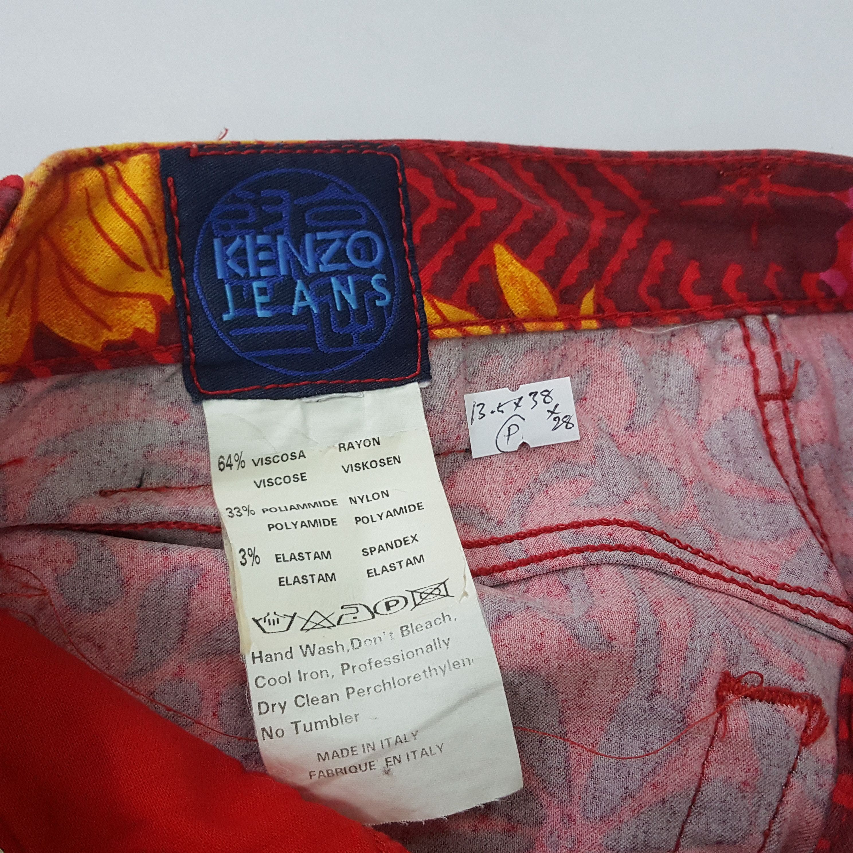 Japanese Brand × Kenzo × Vintage Vintage KENZO JEANS nice design trousers pants Size US 28 / EU 44 - 11 Thumbnail