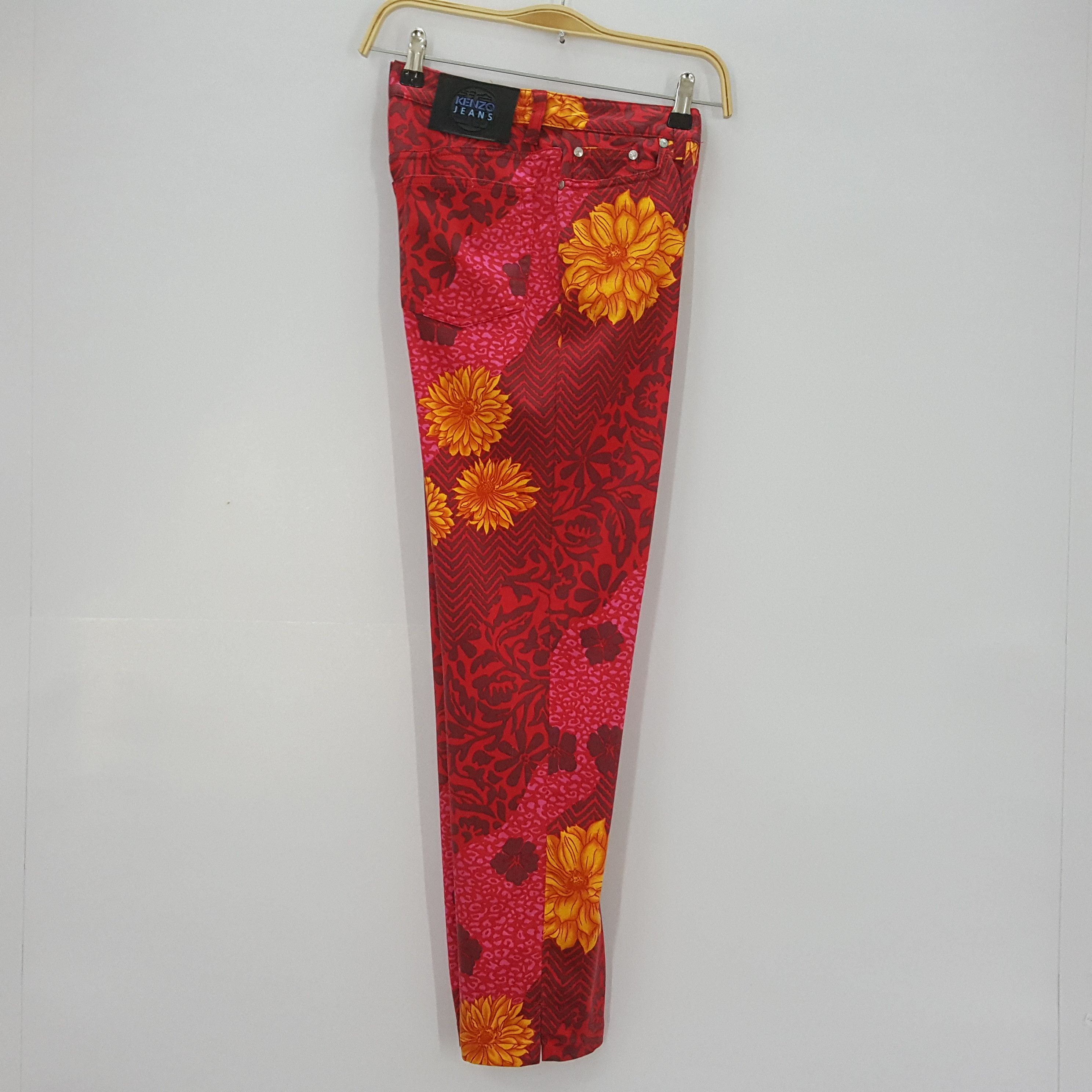 Japanese Brand × Kenzo × Vintage Vintage KENZO JEANS nice design trousers pants Size US 28 / EU 44 - 7 Thumbnail