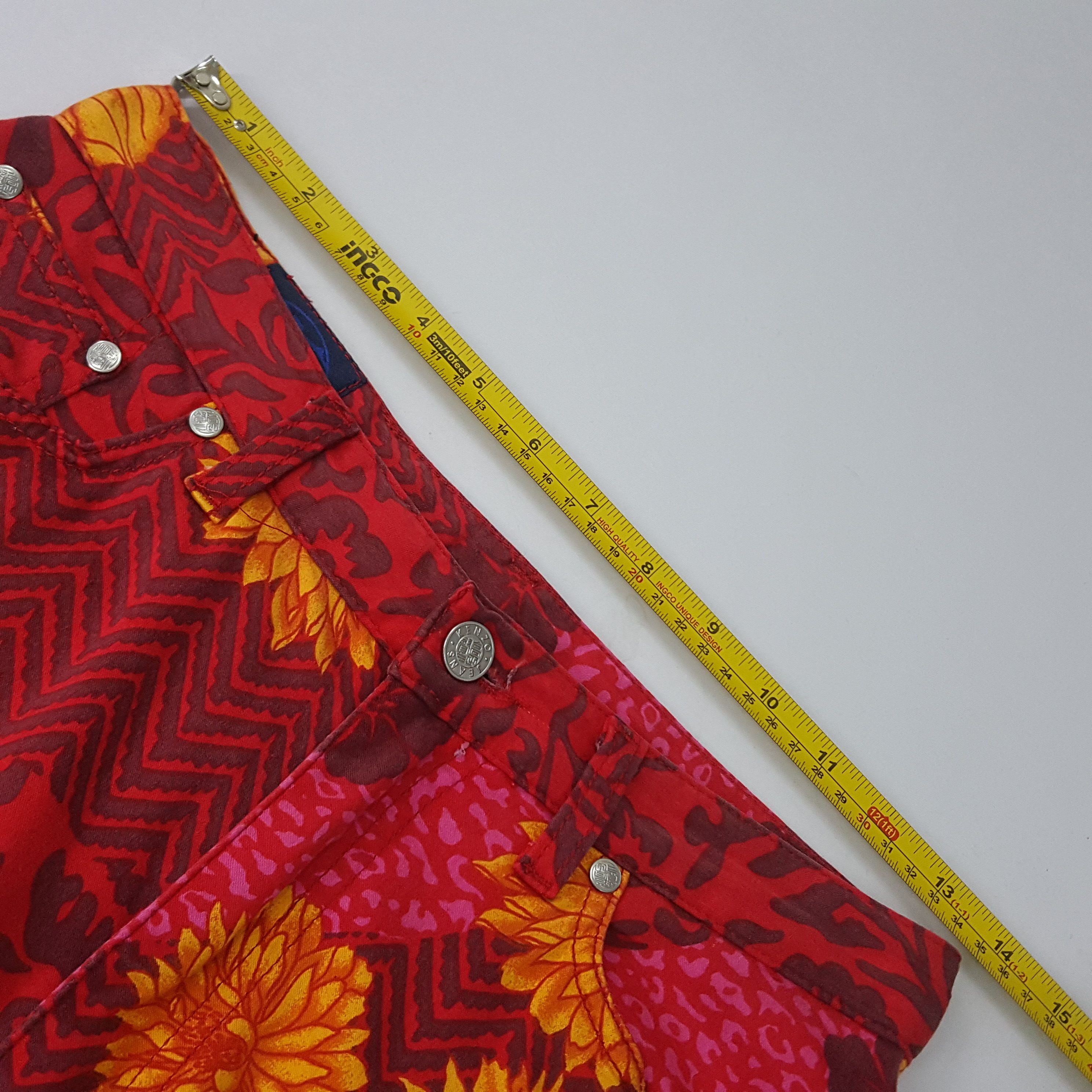 Japanese Brand × Kenzo × Vintage Vintage KENZO JEANS nice design trousers pants Size US 28 / EU 44 - 16 Thumbnail