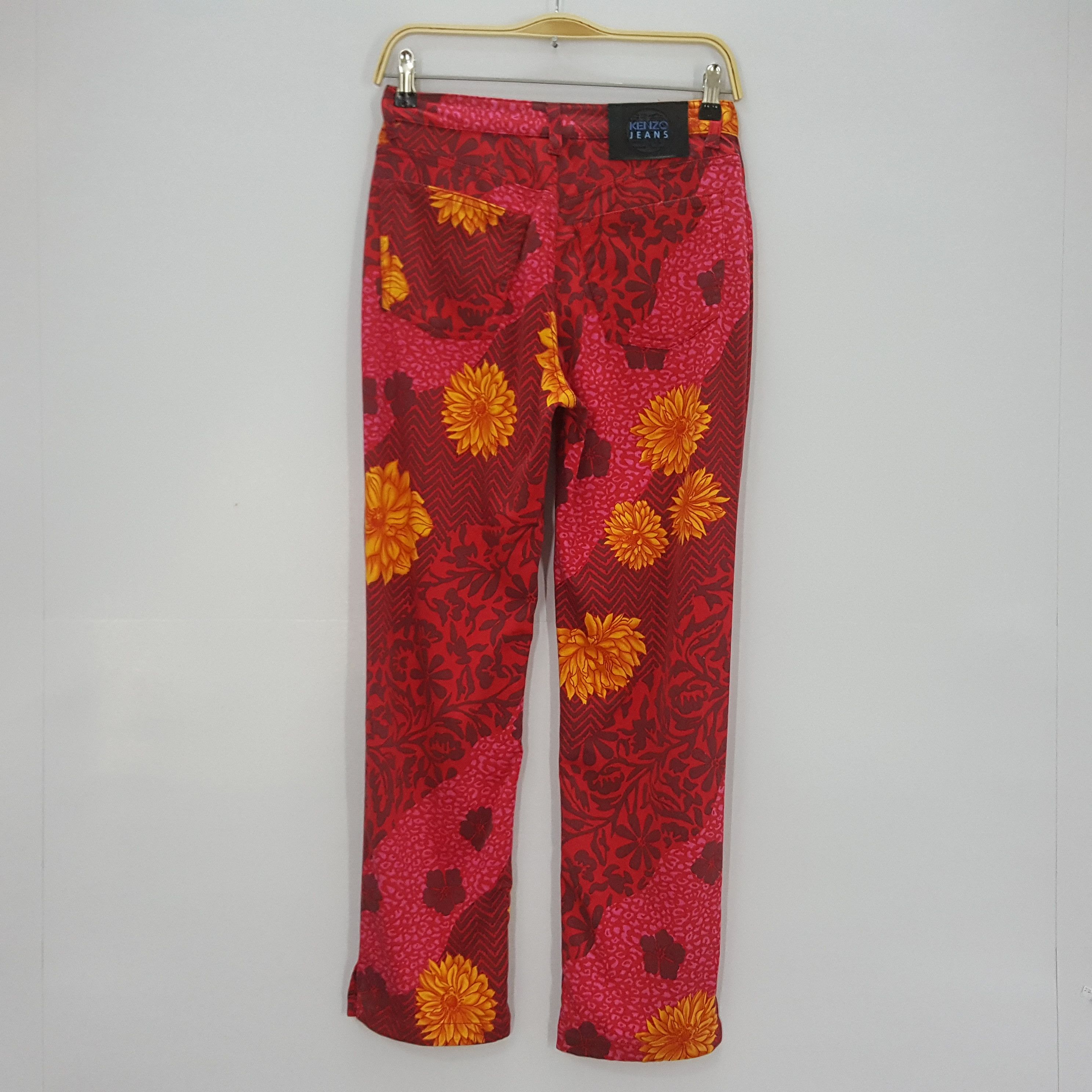 Japanese Brand × Kenzo × Vintage Vintage KENZO JEANS nice design trousers pants Size US 28 / EU 44 - 6 Thumbnail