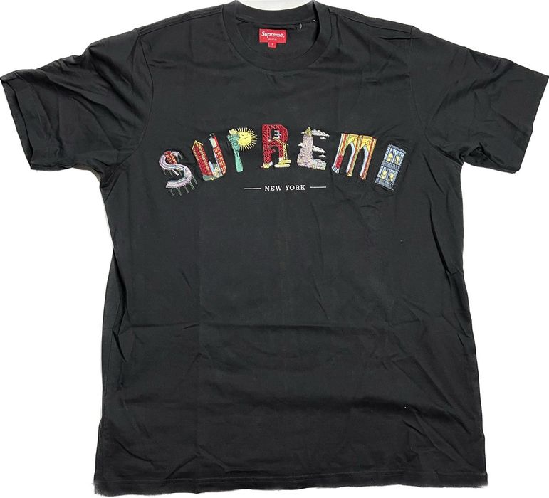 Supreme city store arc tee black