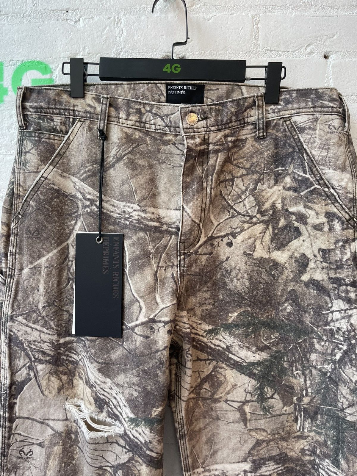 Enfants Riches Deprimes ERD THRASHED TREE CAMO Cargo JEANS PANTS sz36 BAGGY 4Gseller Size US 36 / EU 52 - 2 Thumbnail