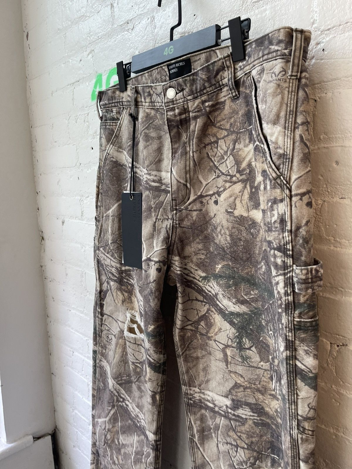 Enfants Riches Deprimes ERD THRASHED TREE CAMO Cargo JEANS PANTS sz36 BAGGY 4Gseller Size US 36 / EU 52 - 8 Thumbnail