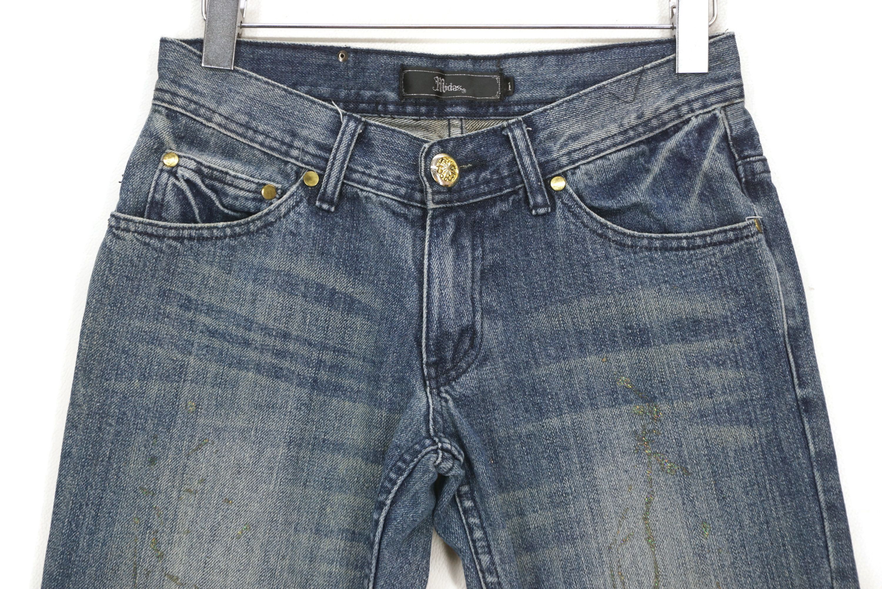 Japanese Brand Midas Flare Denim Jeans Japanese Brand Size US 28 / EU 44 - 3 Thumbnail