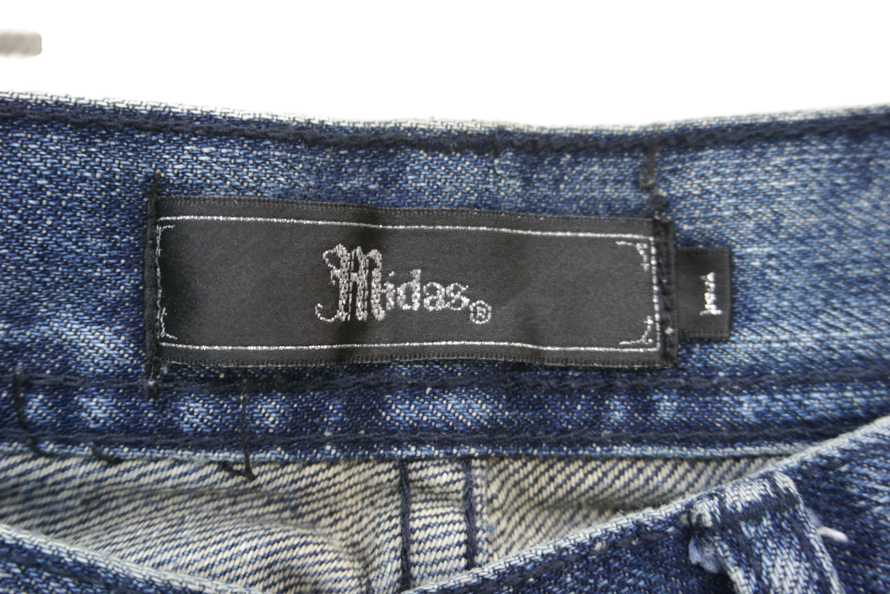 Japanese Brand Midas Flare Denim Jeans Japanese Brand Size US 28 / EU 44 - 10 Thumbnail