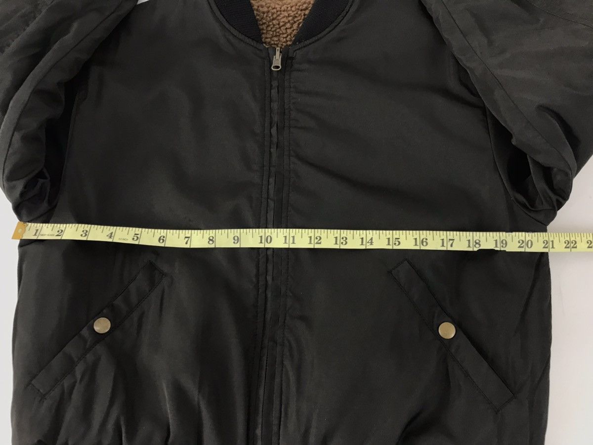Japanese Brand Ehko Sopo Simple Bomber Jacket Fleece Inner Size M / US 6-8 / IT 42-44 - 12 Thumbnail