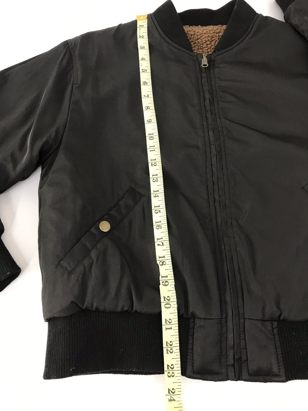 Japanese Brand Ehko Sopo Simple Bomber Jacket Fleece Inner Size M / US 6-8 / IT 42-44 - 13 Thumbnail