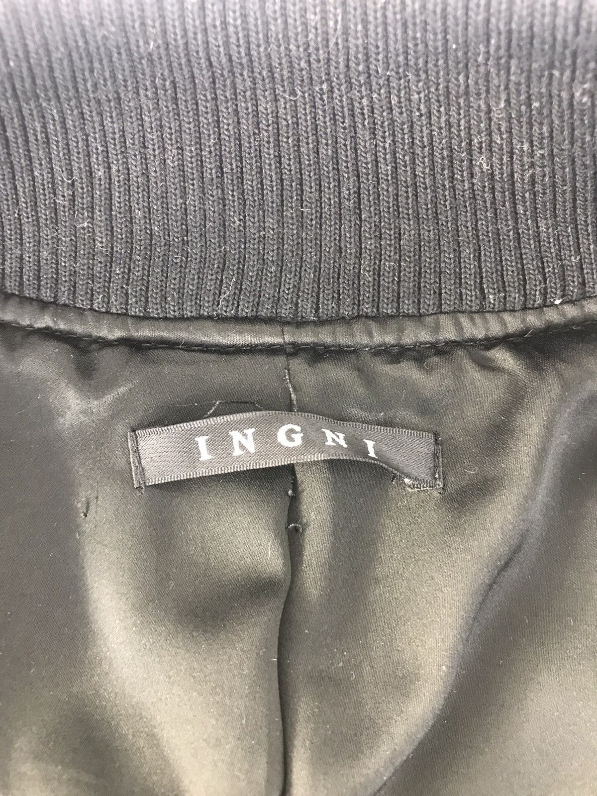 Japanese Brand Vintage Ingni Varsity Jacket Snap Button Design Size US M / EU 48-50 / 2 - 6 Thumbnail