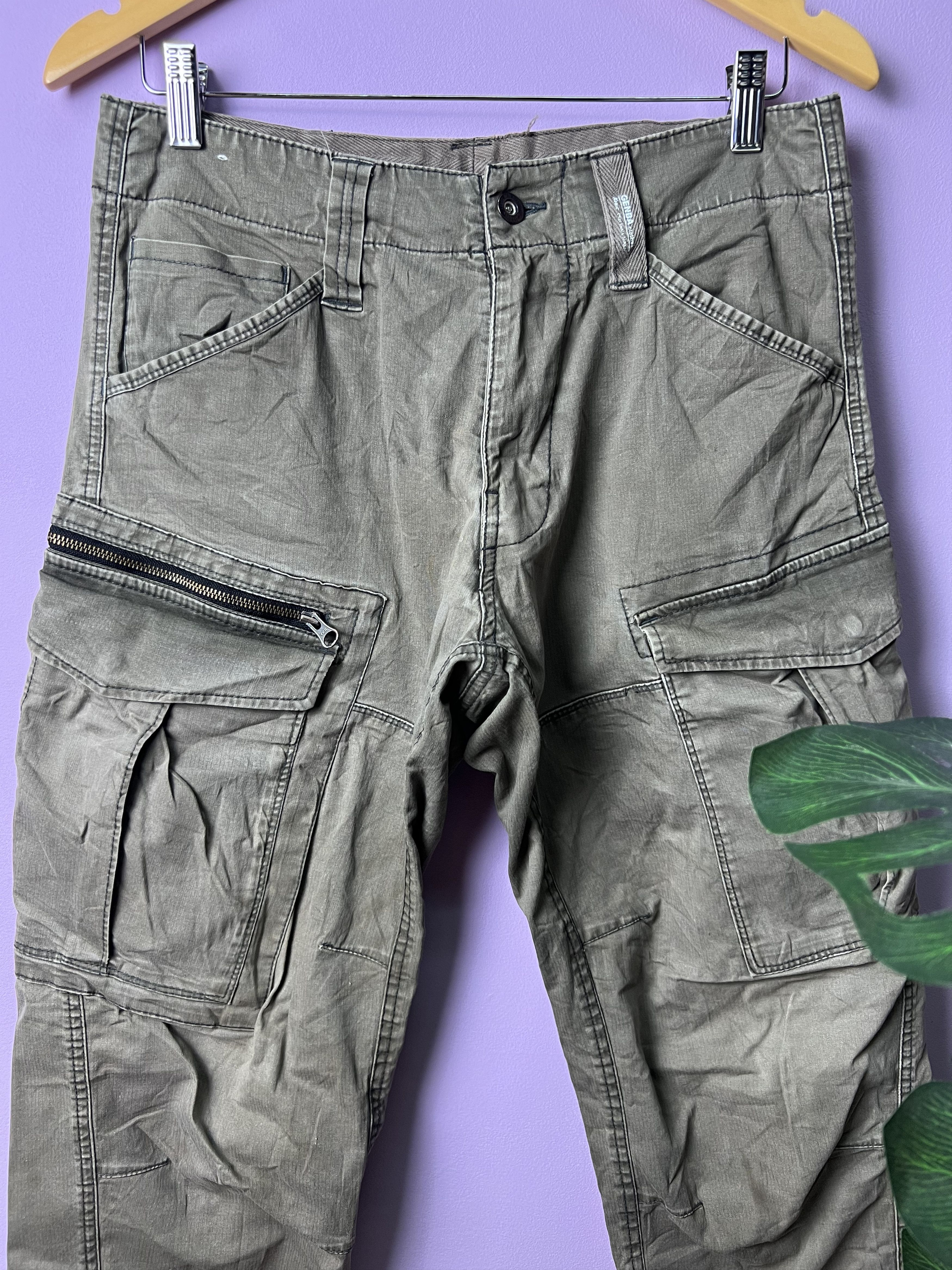 Japanese Brand 🔥Genba Tactical Cargo Pants Size US 31 - 3 Thumbnail