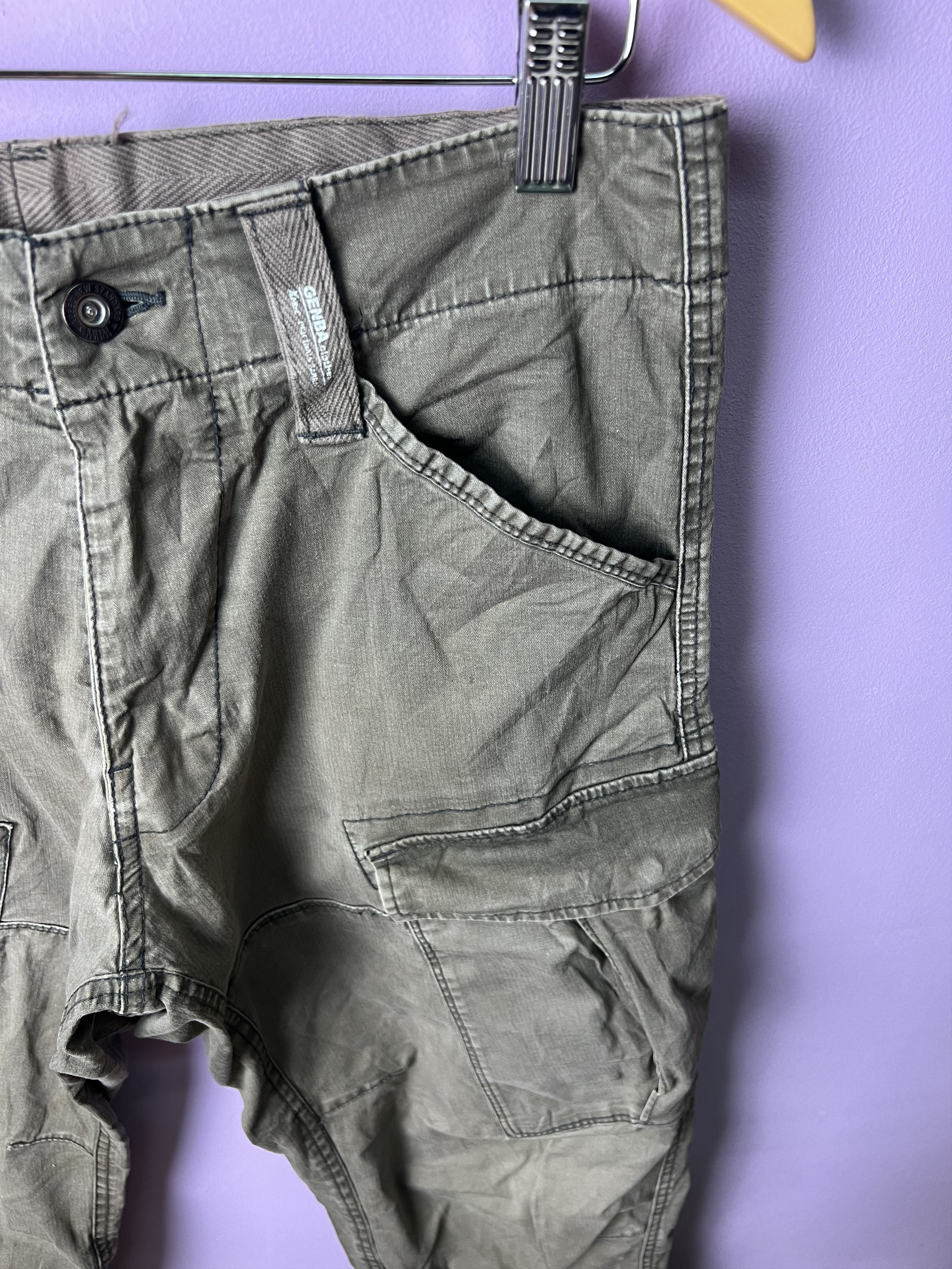 Japanese Brand 🔥Genba Tactical Cargo Pants Size US 31 - 5 Thumbnail