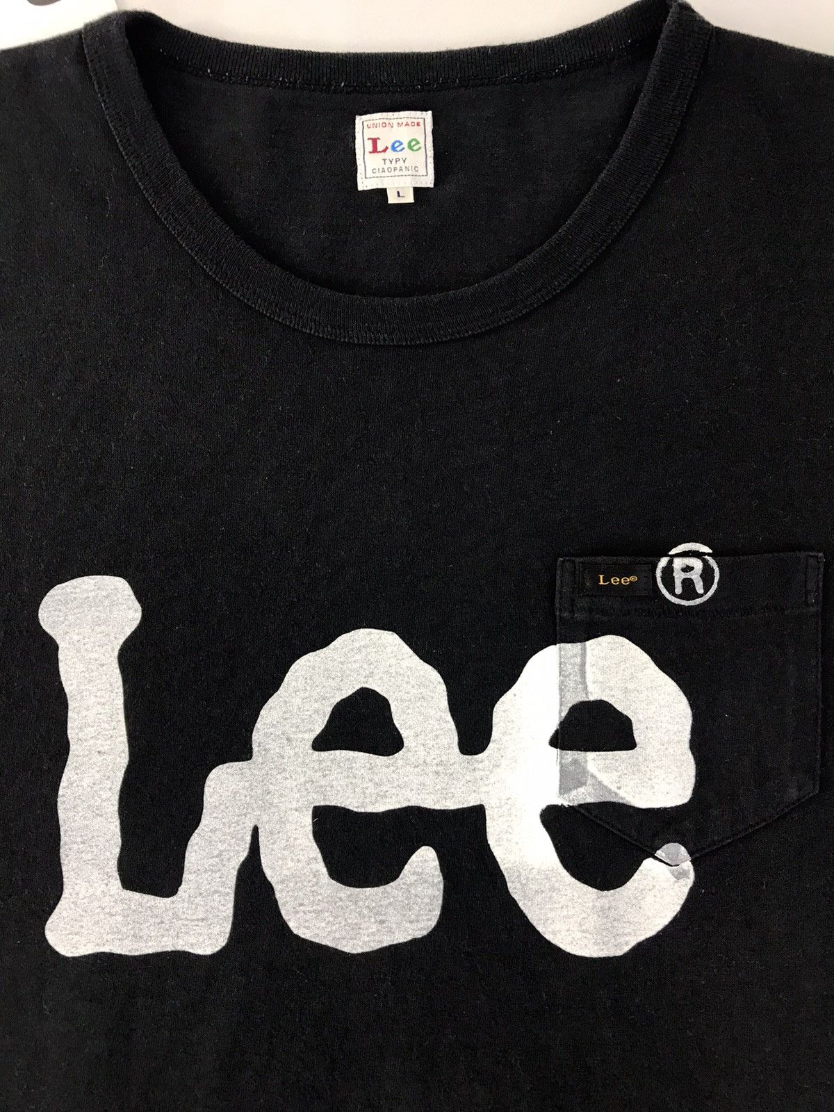 Lee Lee Typv Ciaopanic Big Logo Singgle Pocket Tee Size US M / EU 48-50 / 2 - 4 Thumbnail
