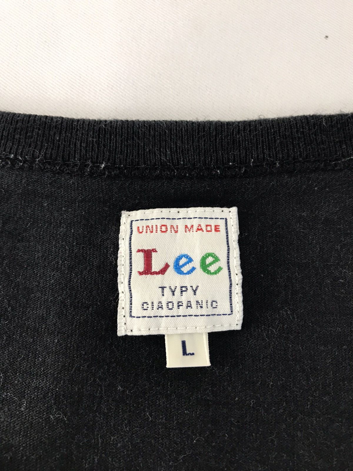 Lee Lee Typv Ciaopanic Big Logo Singgle Pocket Tee Size US M / EU 48-50 / 2 - 5 Thumbnail