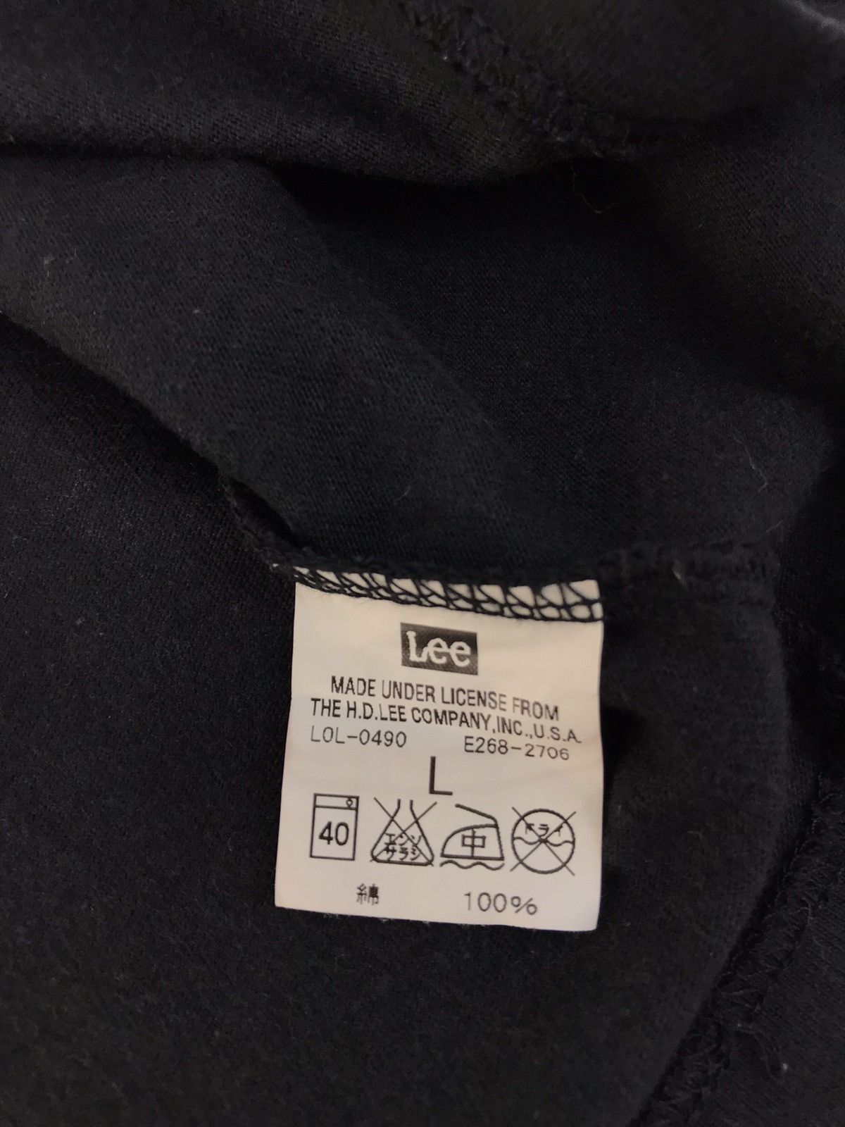 Lee Lee Typv Ciaopanic Big Logo Singgle Pocket Tee Size US M / EU 48-50 / 2 - 6 Thumbnail