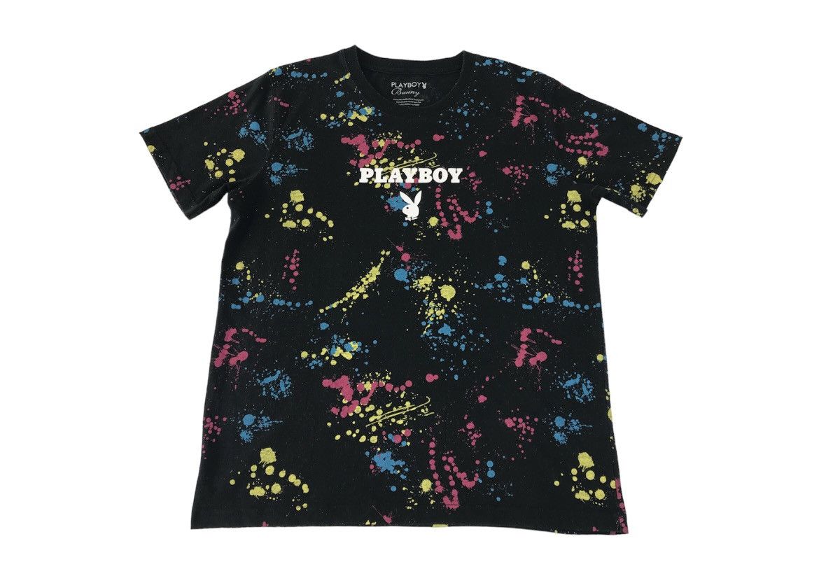 Playboy Playboy Bunny Fashion Fullprint Paint Tee Design Size US M / EU 48-50 / 2 - 1 Thumbnail