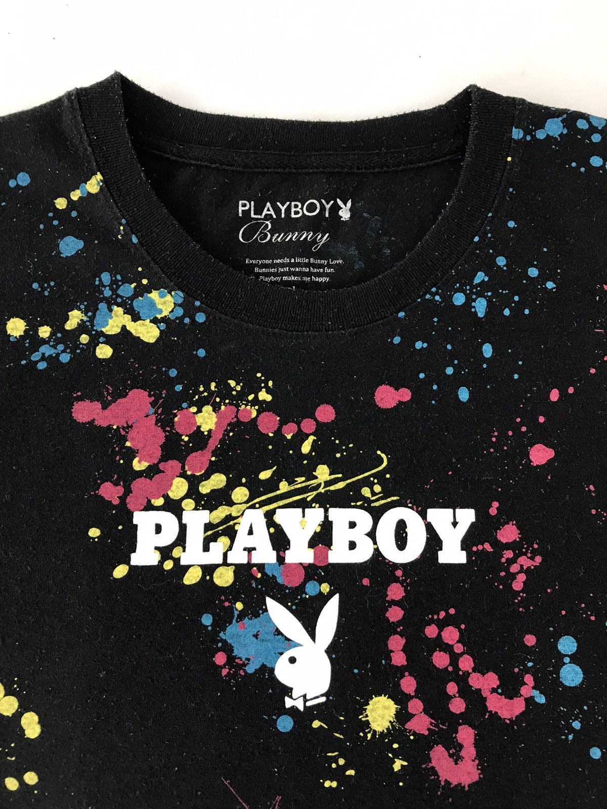 Playboy Playboy Bunny Fashion Fullprint Paint Tee Design Size US M / EU 48-50 / 2 - 4 Thumbnail