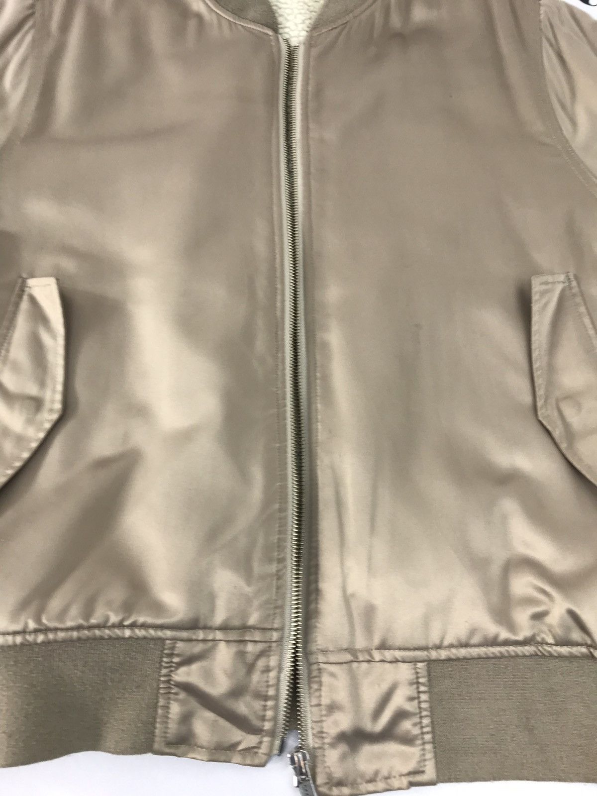 Japanese Brand GU Bomber Jacket Fleece Sherpa Inner Zipper Pocket Size L / US 10 / IT 46 - 7 Thumbnail