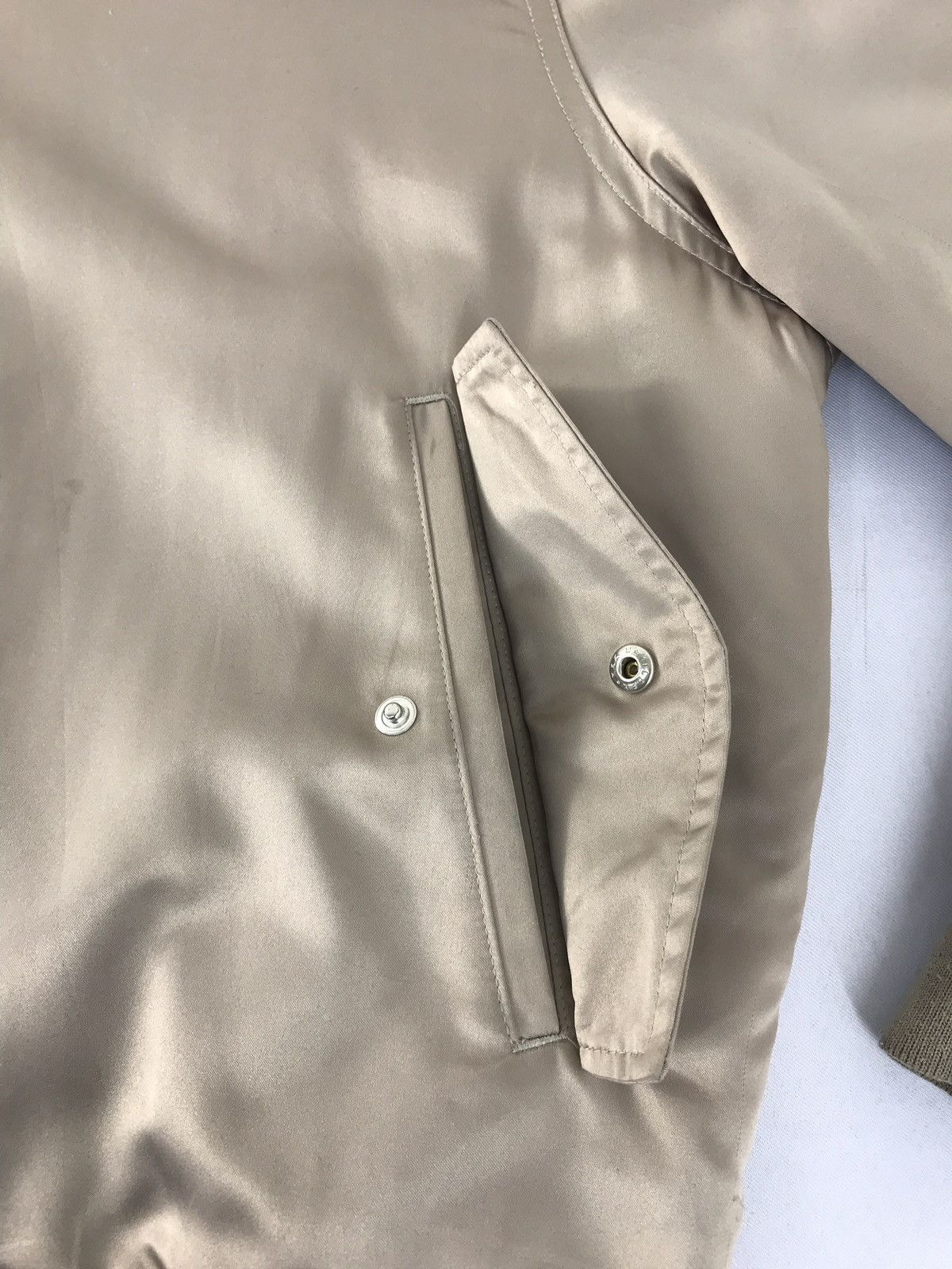 Japanese Brand GU Bomber Jacket Fleece Sherpa Inner Zipper Pocket Size L / US 10 / IT 46 - 4 Thumbnail