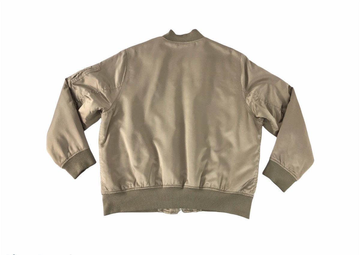 Japanese Brand GU Bomber Jacket Fleece Sherpa Inner Zipper Pocket Size L / US 10 / IT 46 - 2 Thumbnail