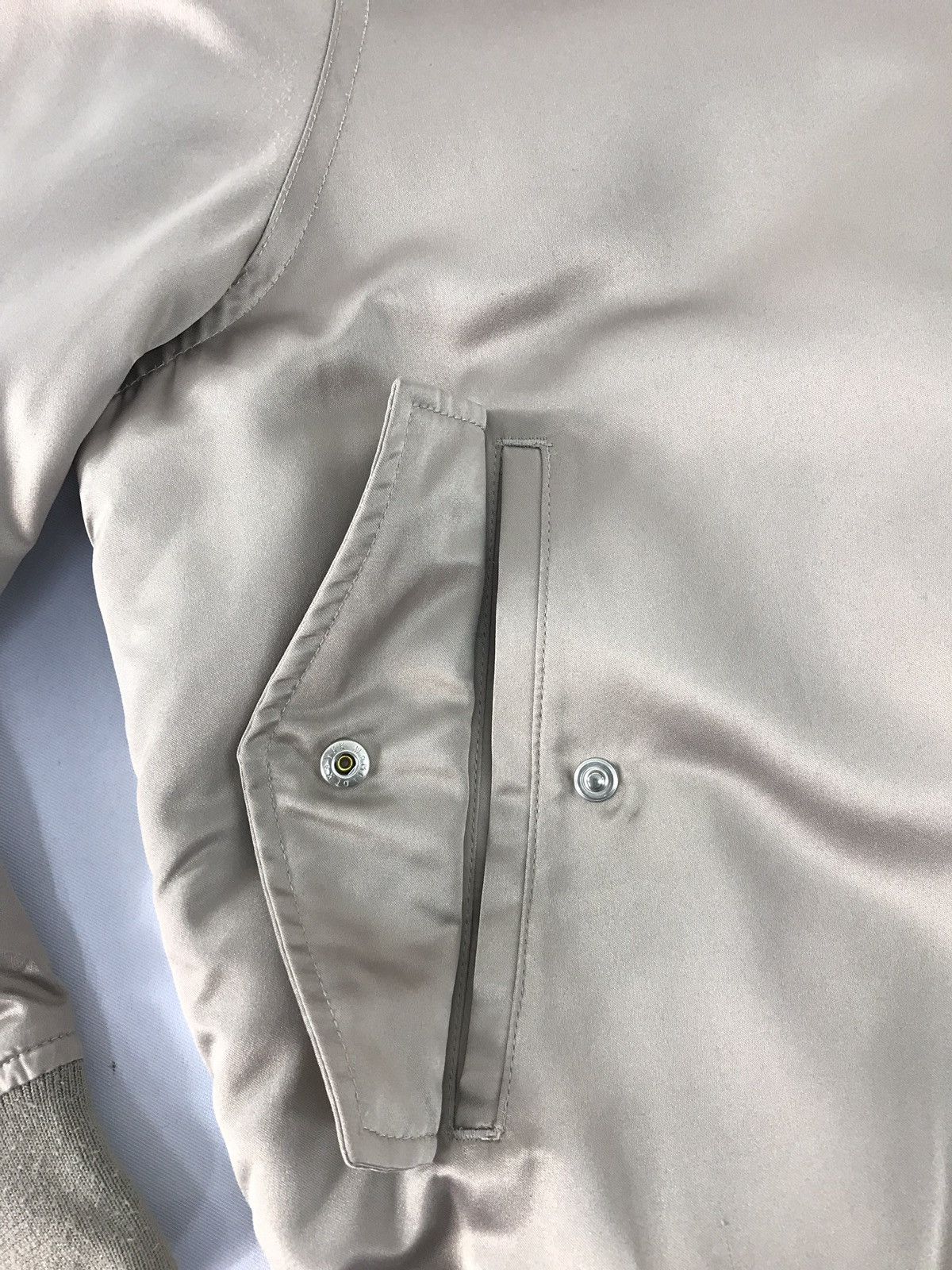 Japanese Brand GU Bomber Jacket Fleece Sherpa Inner Zipper Pocket Size L / US 10 / IT 46 - 5 Thumbnail