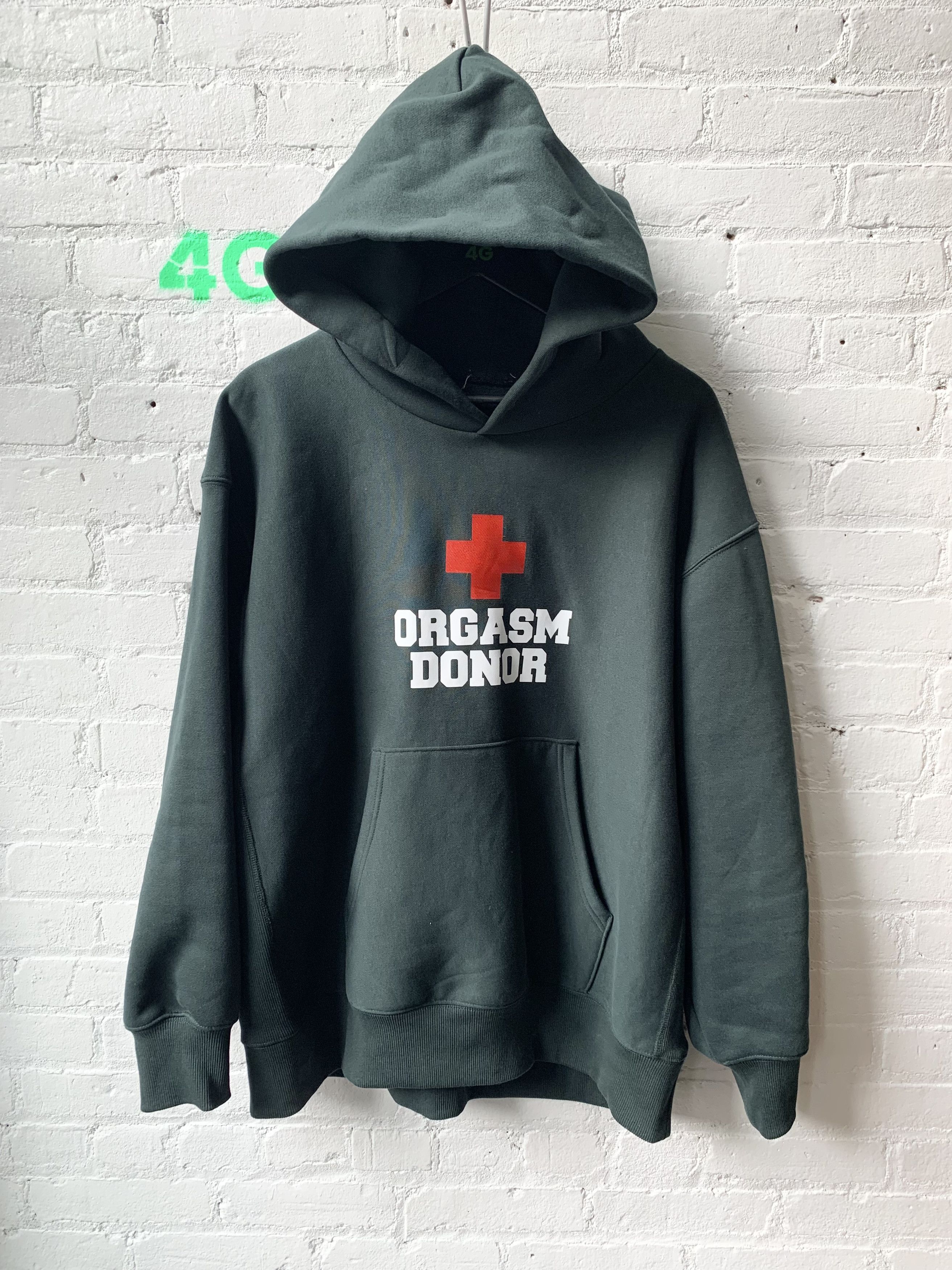Divine Sins Orgasm Doner Hoodie XXX Sz XL