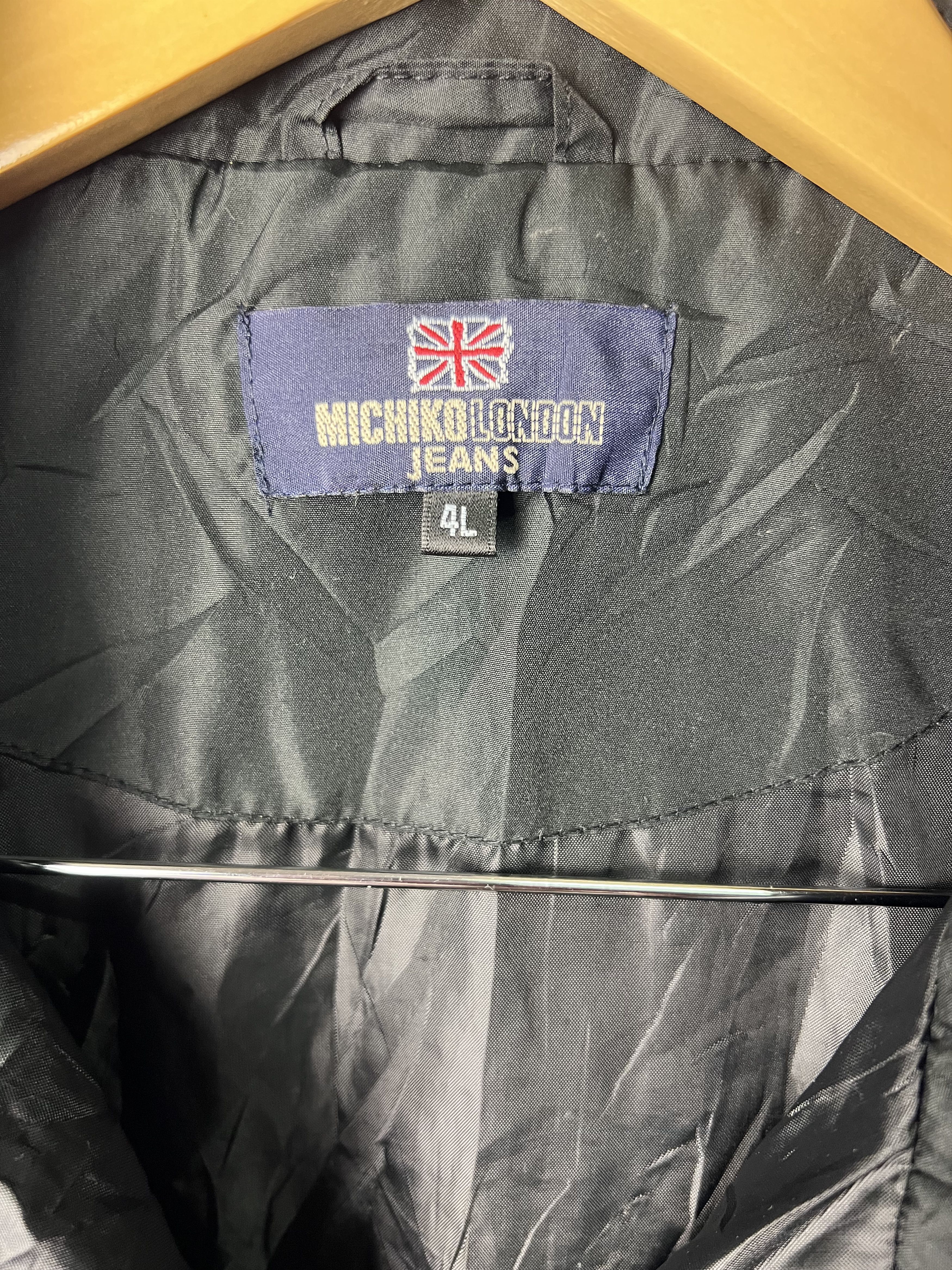 Michiko Koshino London 🔥Vintage Michiko London Jeans Quilted Jackets Size US L / EU 52-54 / 3 - 13 Thumbnail