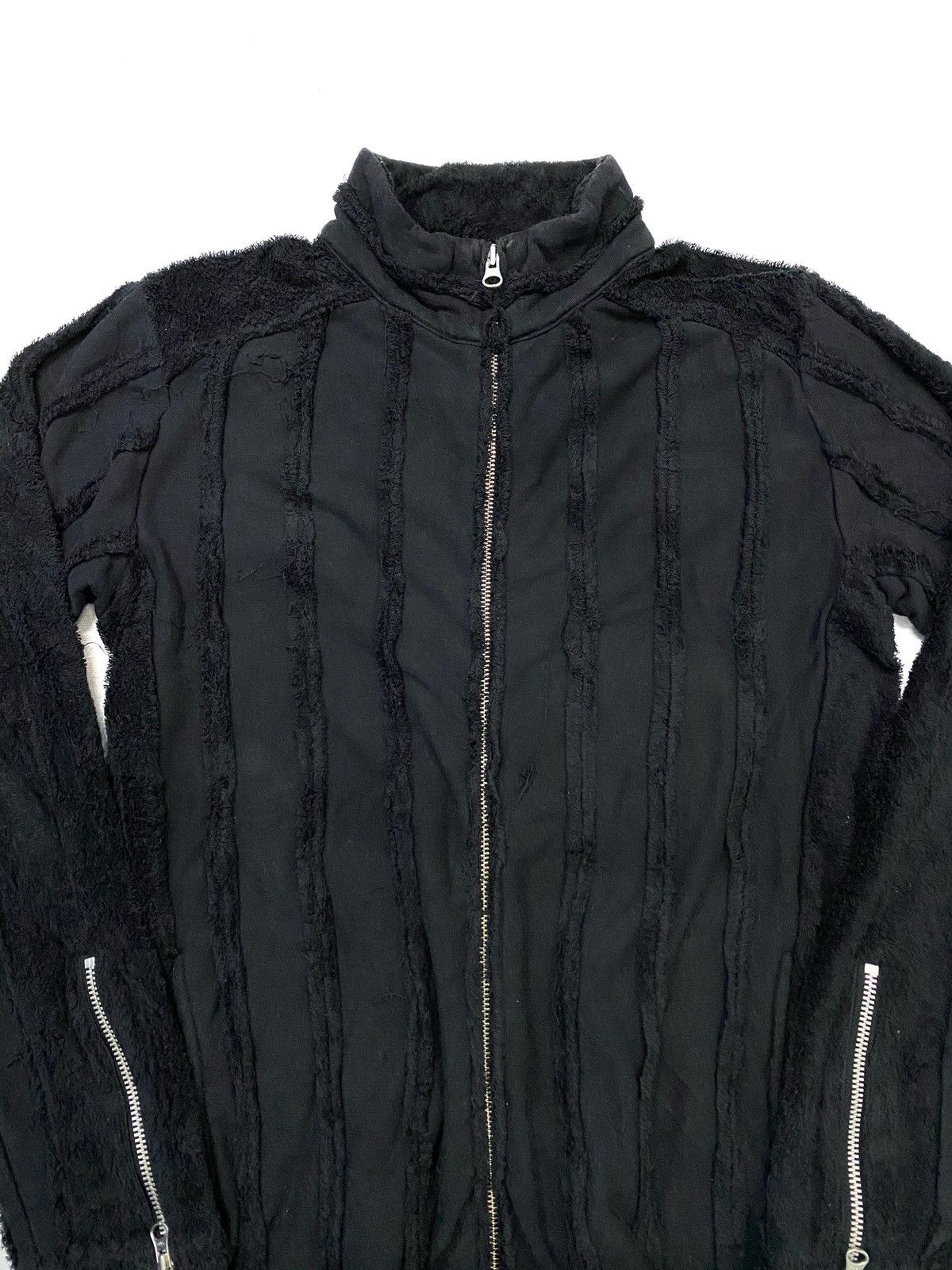 ABAHOUSE Abahouse Wool Pattern Zipped Jacket Size US S / EU 44-46 / 1 - 2 Thumbnail