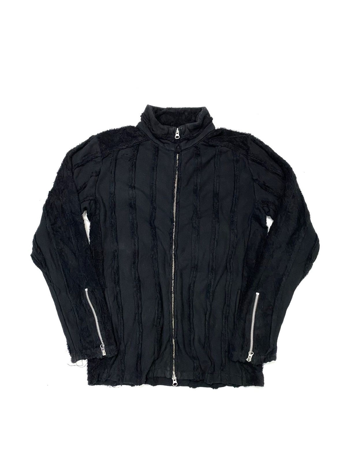 ABAHOUSE Abahouse Wool Pattern Zipped Jacket Size US S / EU 44-46 / 1 - 1 Thumbnail