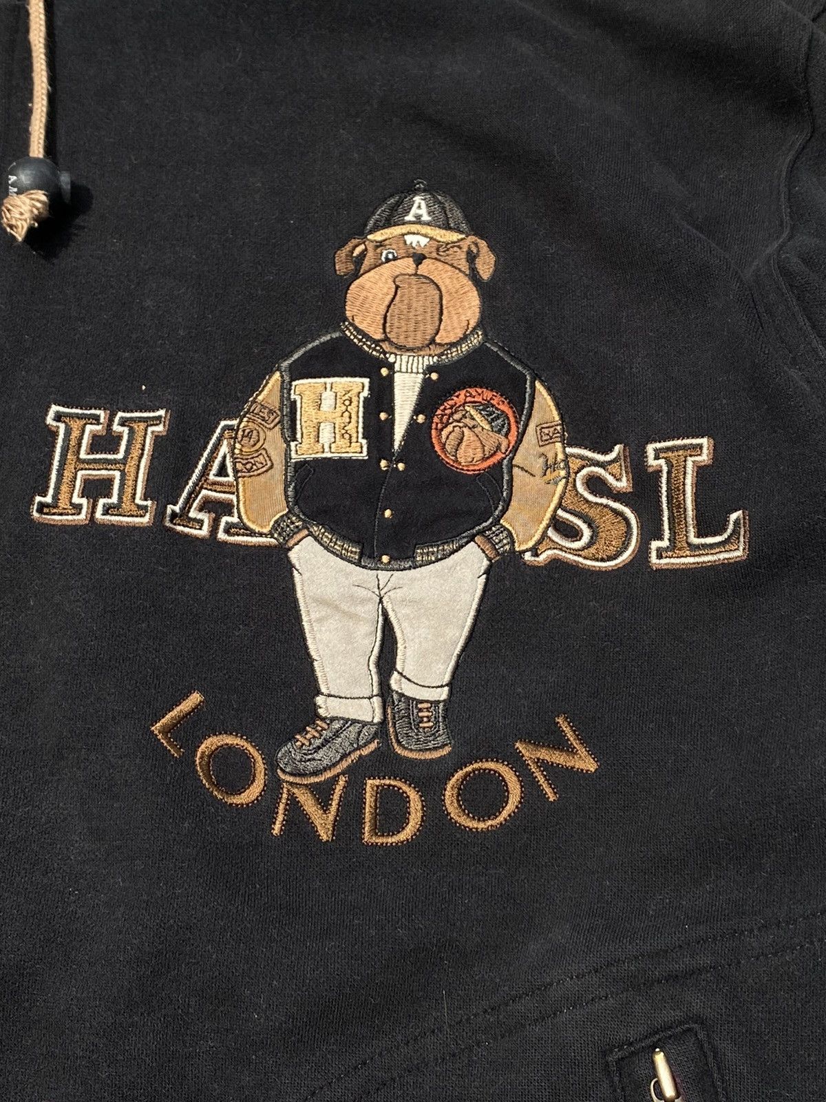 Hardy Amies Hardy Amies Sport London Embroidered Hoodies Size US L / EU 52-54 / 3 - 3 Thumbnail