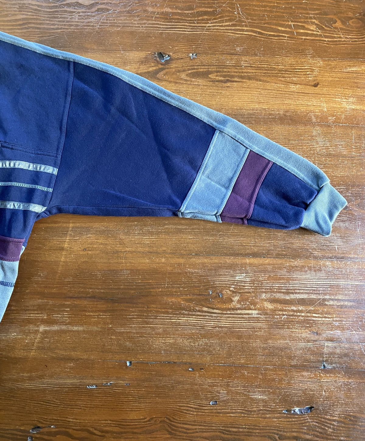 David Taylor Vintage 90’s David Taylor Henley Crewneck Sweatshirt Size US L / EU 52-54 / 3 - 8 Thumbnail
