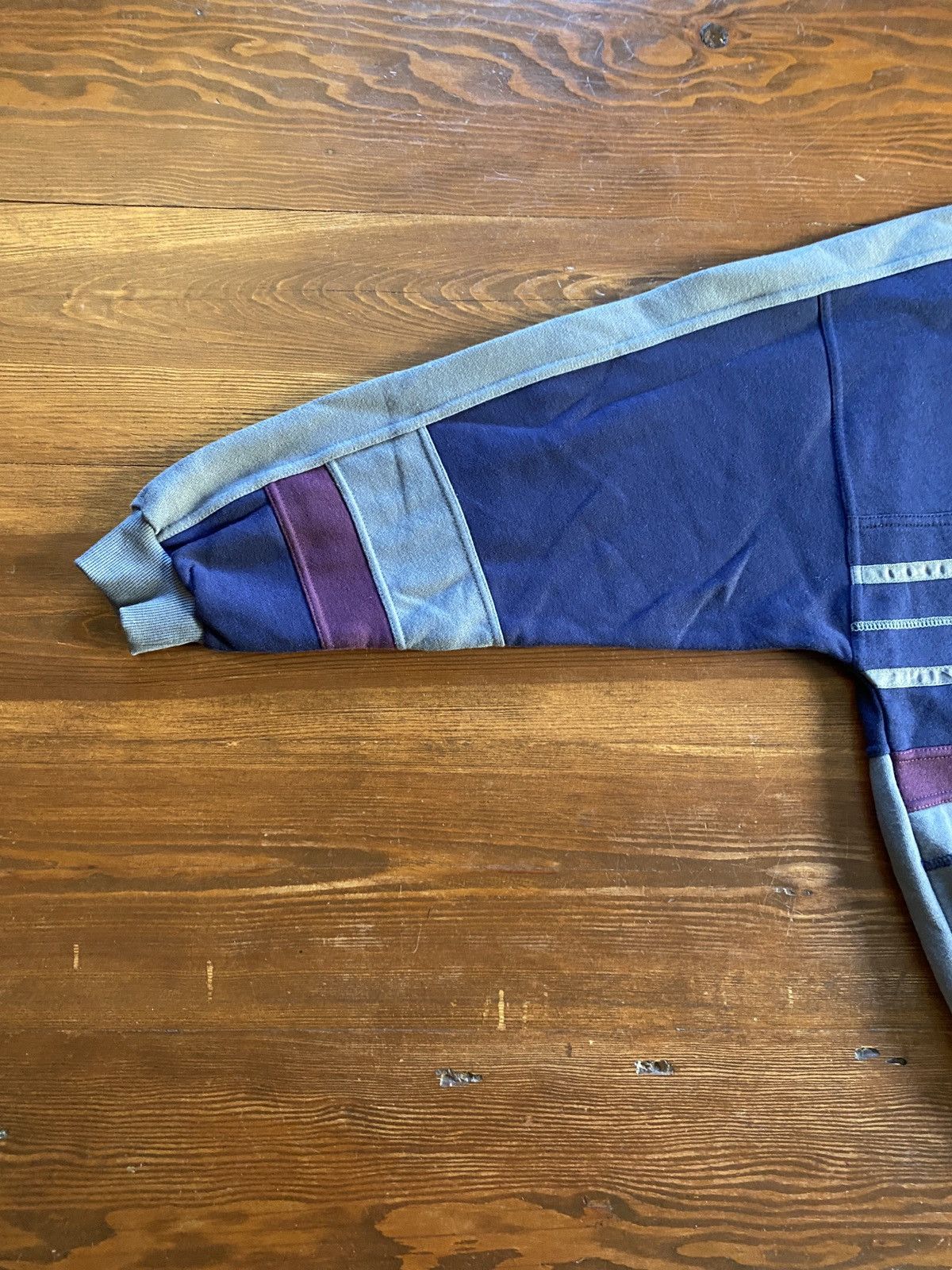 David Taylor Vintage 90’s David Taylor Henley Crewneck Sweatshirt Size US L / EU 52-54 / 3 - 9 Thumbnail