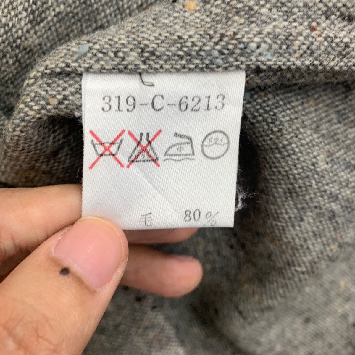 Designer × Vintage Vintage Austin Reed London Wool Zipper Shirts Size US M / EU 48-50 / 2 - 6 Thumbnail