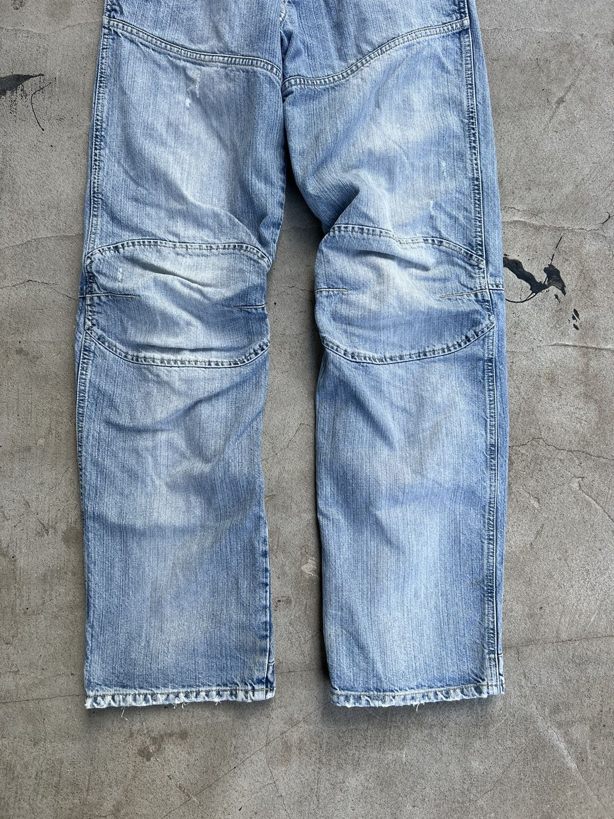 G-Star × Vintage Vintage G Star Raw Jeans Elwood Size US 31 - 7 Thumbnail