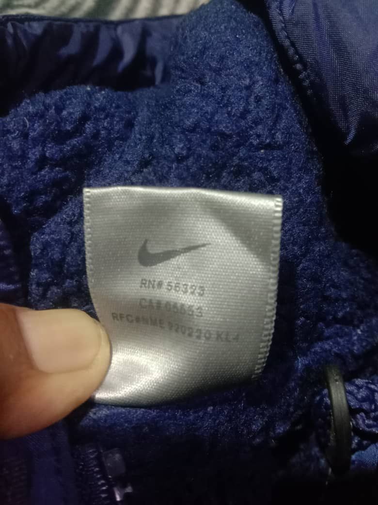 Nike 🔥Vintage Nike Swoosh Light Sherpa Jackets Size US M / EU 48-50 / 2 - 15 Thumbnail