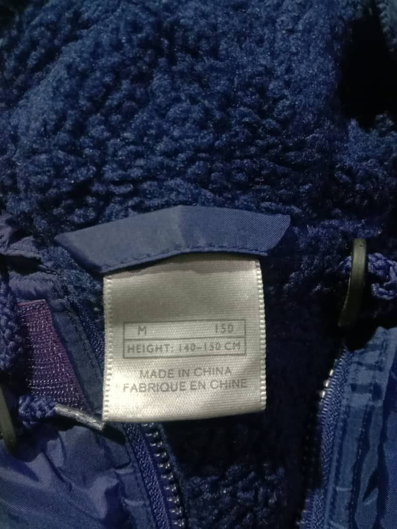 Nike 🔥Vintage Nike Swoosh Light Sherpa Jackets Size US M / EU 48-50 / 2 - 14 Thumbnail