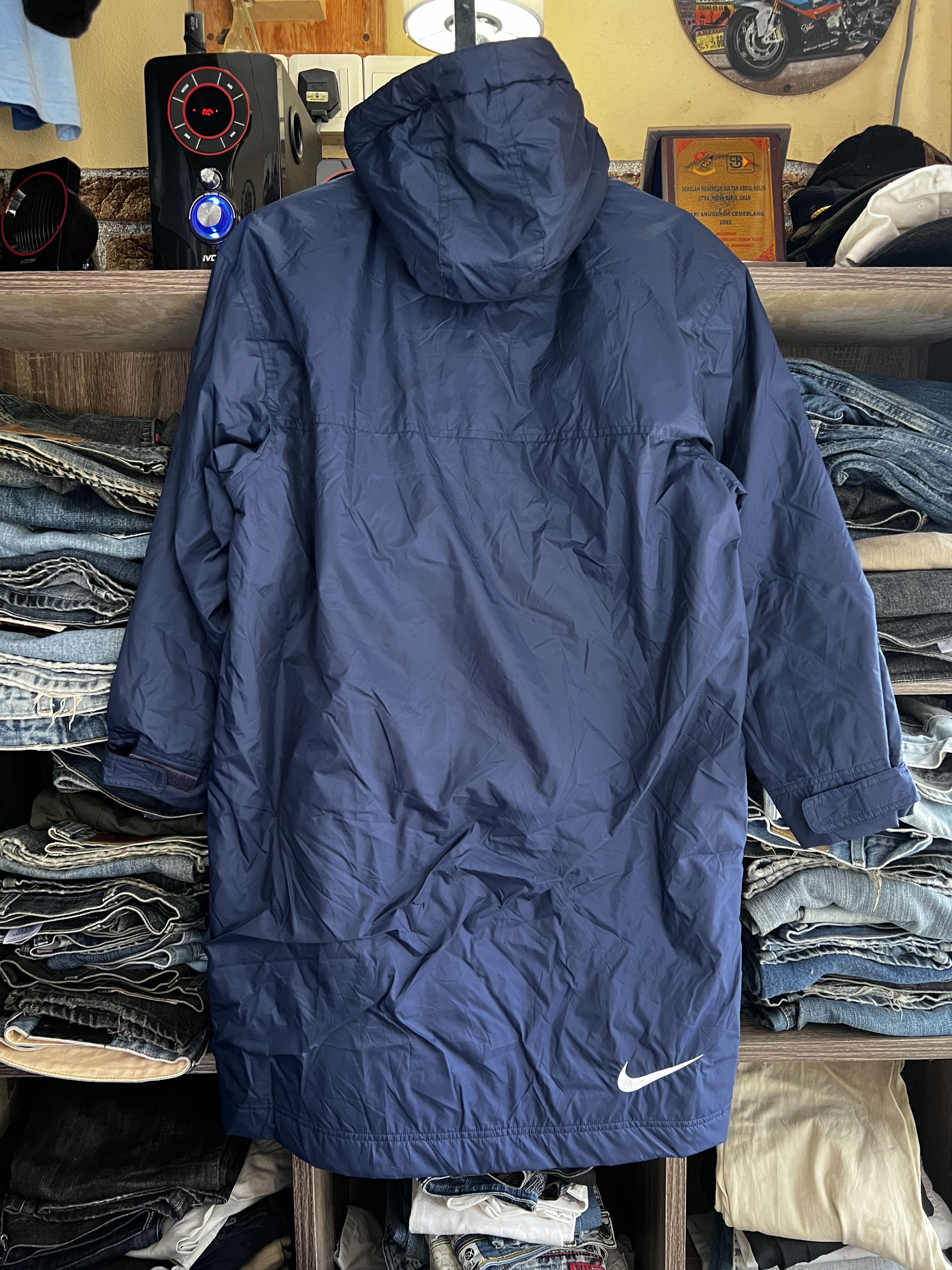Nike 🔥Vintage Nike Swoosh Light Sherpa Jackets Size US M / EU 48-50 / 2 - 2 Thumbnail