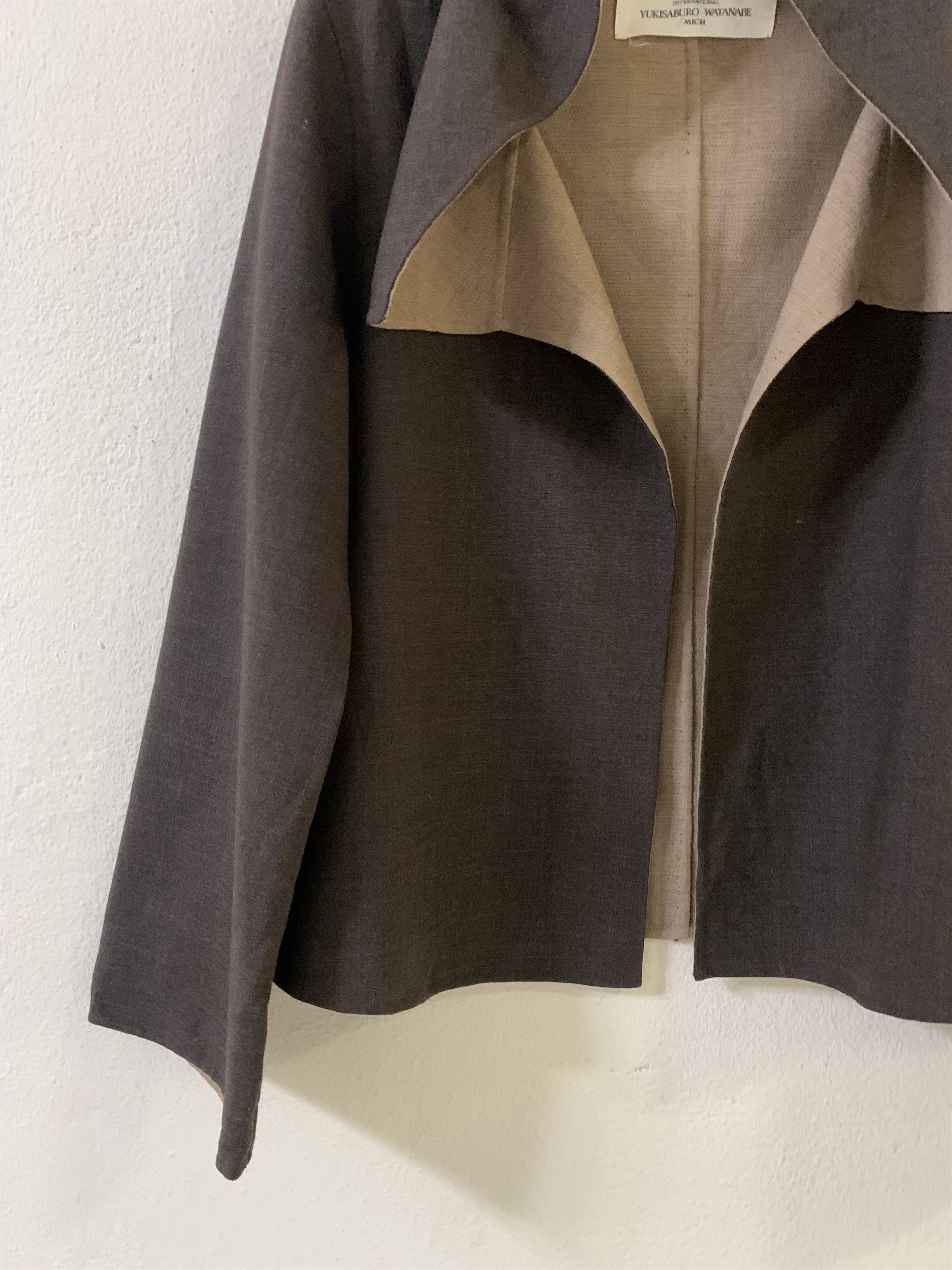 Japanese Brand Yukisaburo Watanabe Mich Women Jacket Size M / US 6-8 / IT 42-44 - 3 Thumbnail