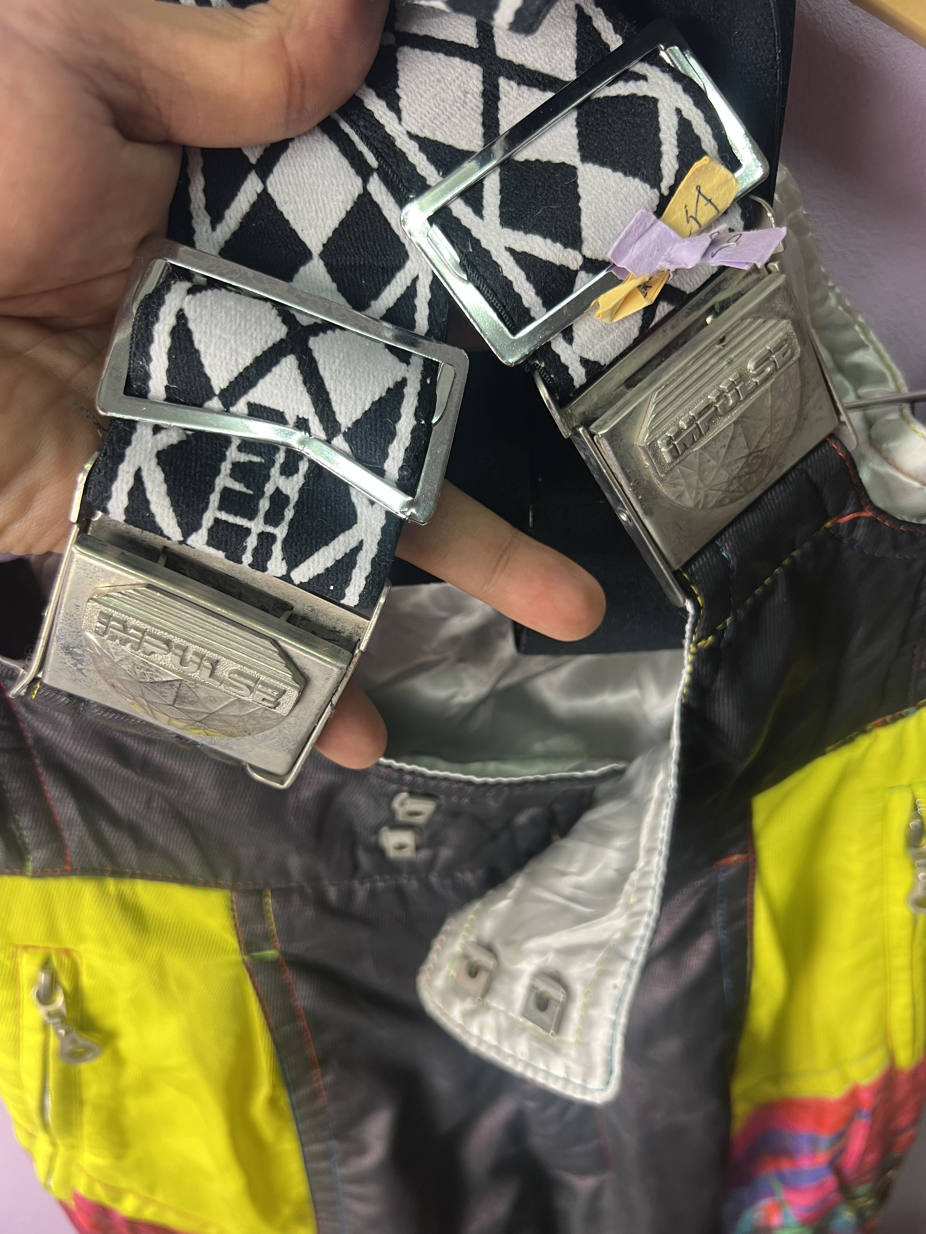 Impulse 🔥Vintage Impulse by Mizuno Skiwear Overalls Size US 29 - 18 Thumbnail