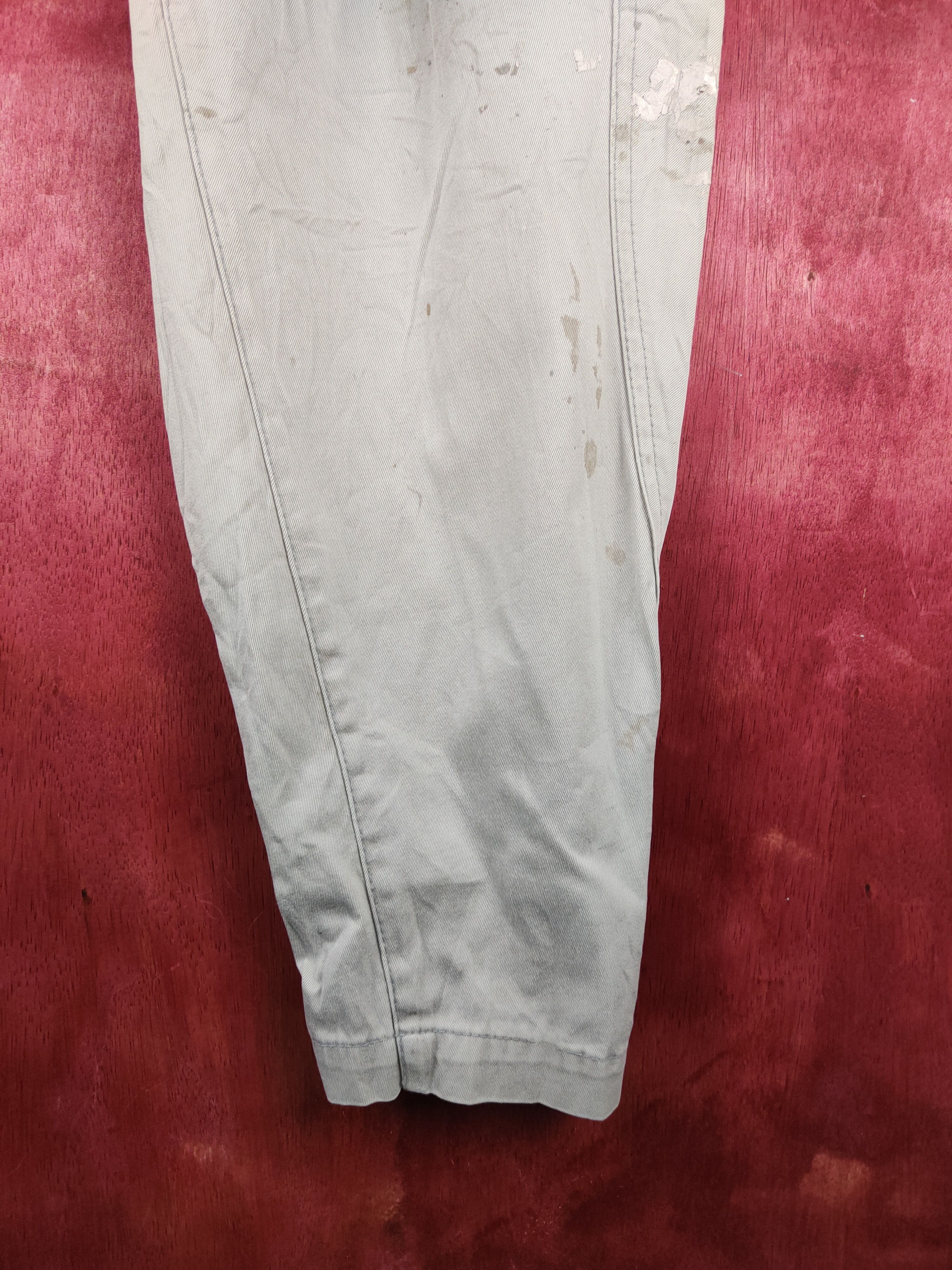 Japanese Brand Genba White Multipocket Tactical Cargo Pants #S765 Size US 33 - 6 Thumbnail