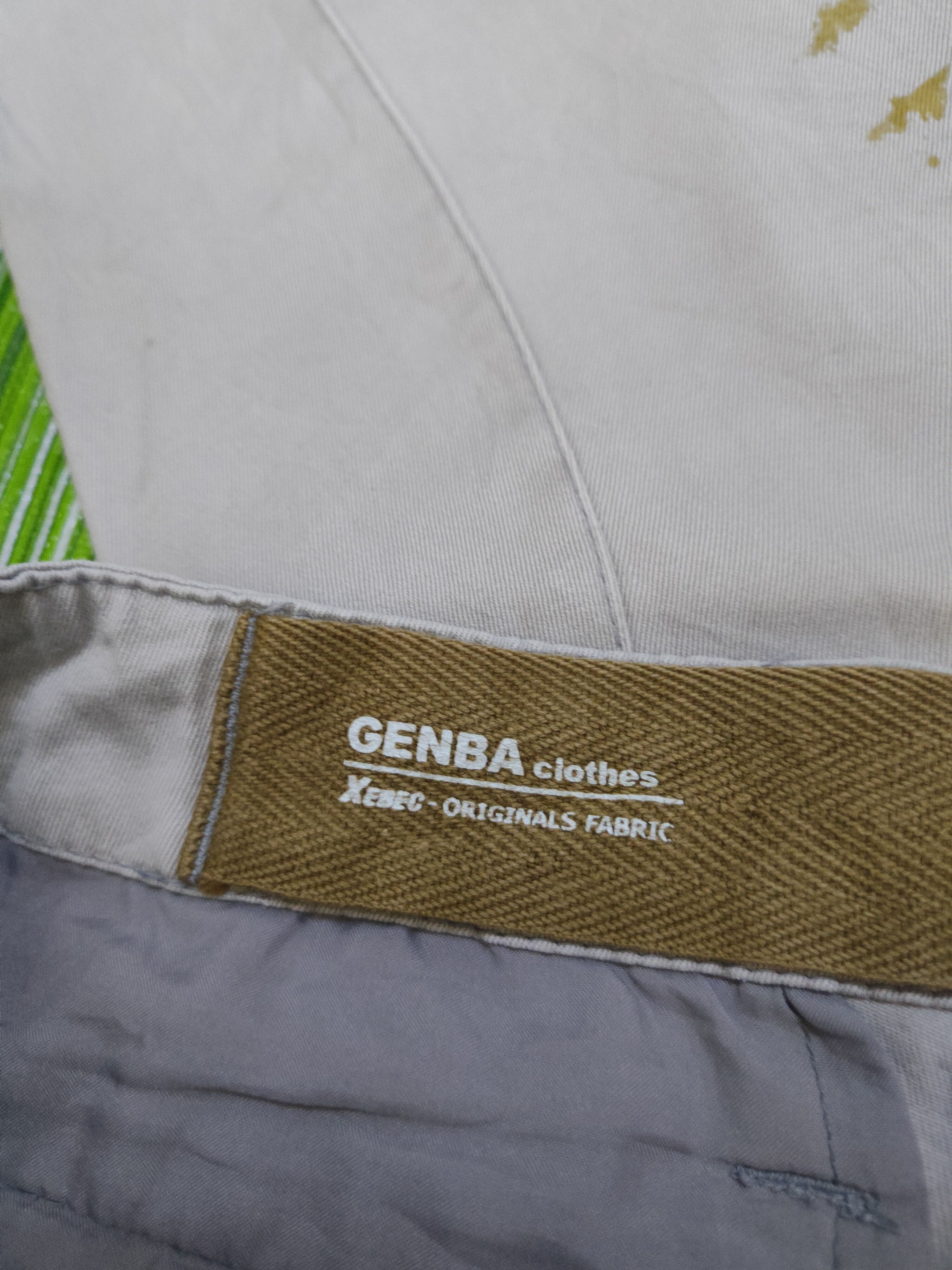 Japanese Brand Genba White Multipocket Tactical Cargo Pants #S765 Size US 33 - 14 Thumbnail