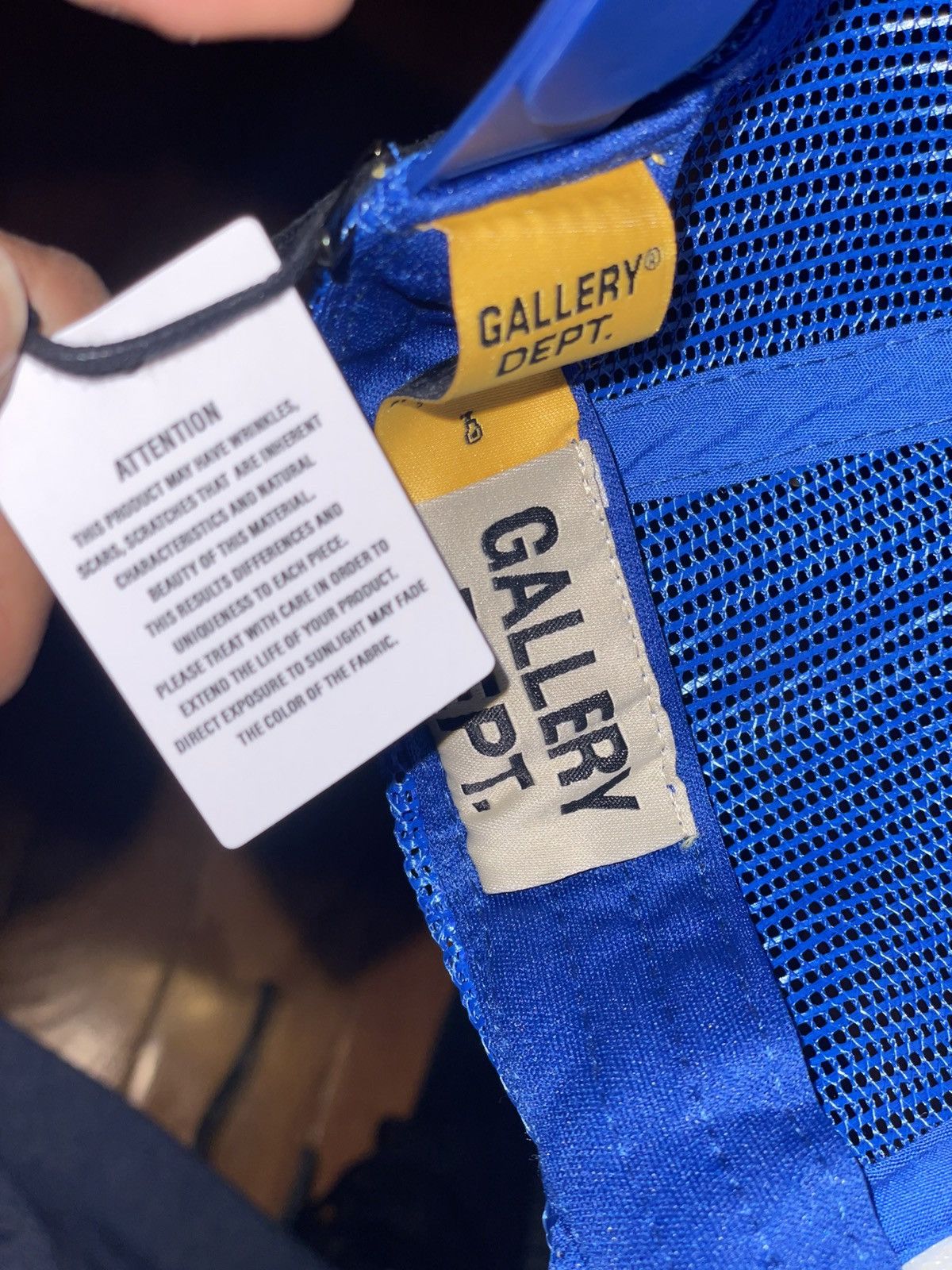 Gallery Dept. Gallery Dept Blue Souvenirs Trucker Hat Size ONE SIZE - 5 Thumbnail