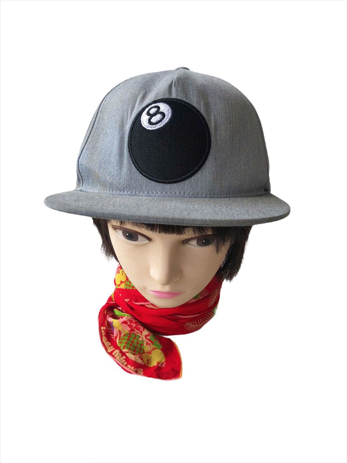 Stussy RARE🔥Stussy Eight Balls Heather Grey Snapback Cap Size ONE SIZE - 4 Thumbnail